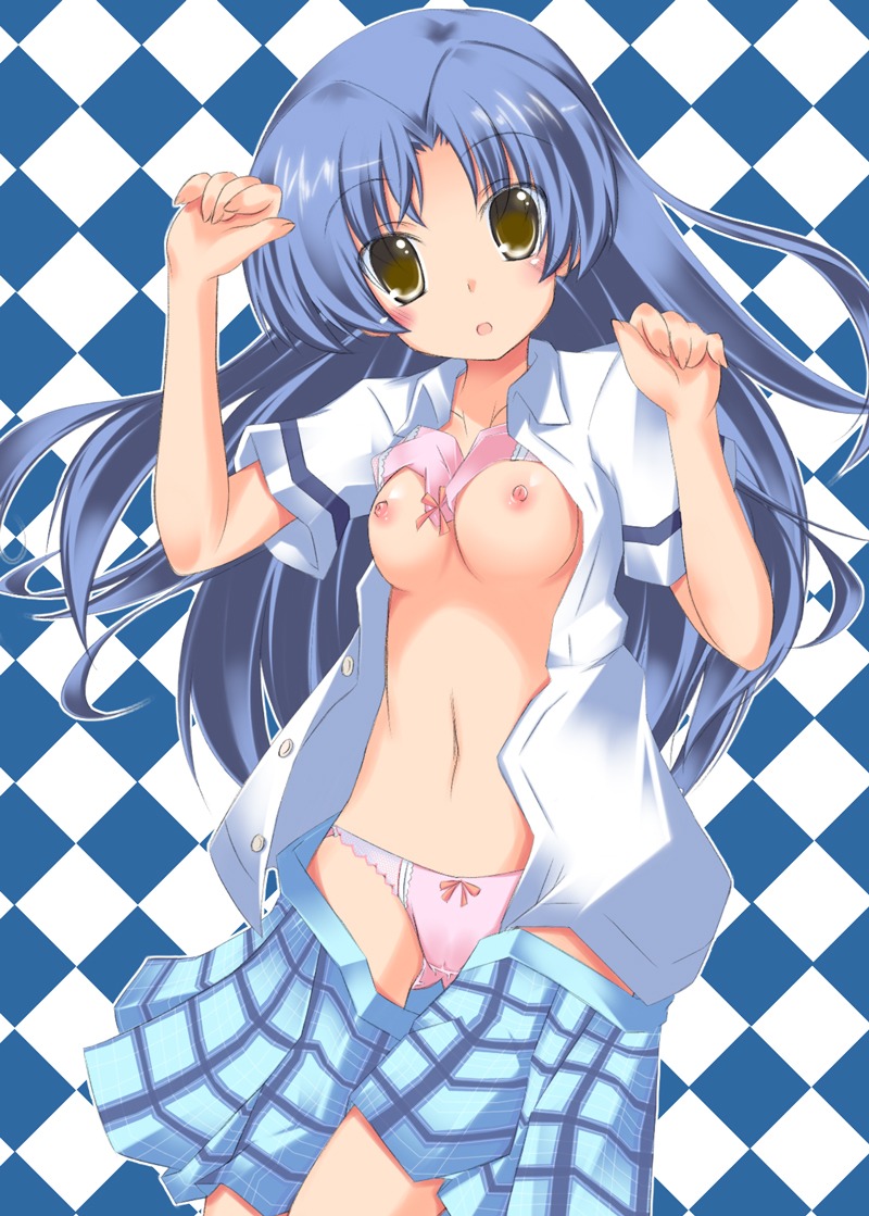 female idolmaster kisaragi_chihaya plus9 rule34 tagme underwear