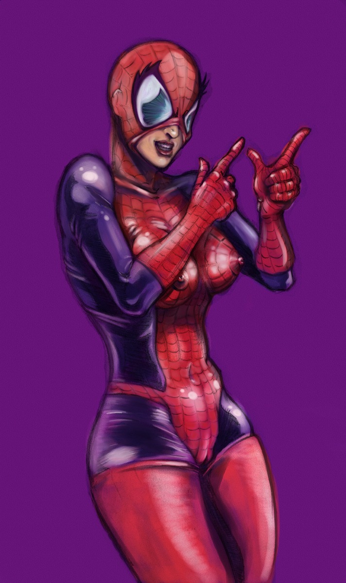 female female_only marvel marvel_comics mayday_parker rule34 solo spider-girl spider-man_(series) tagme