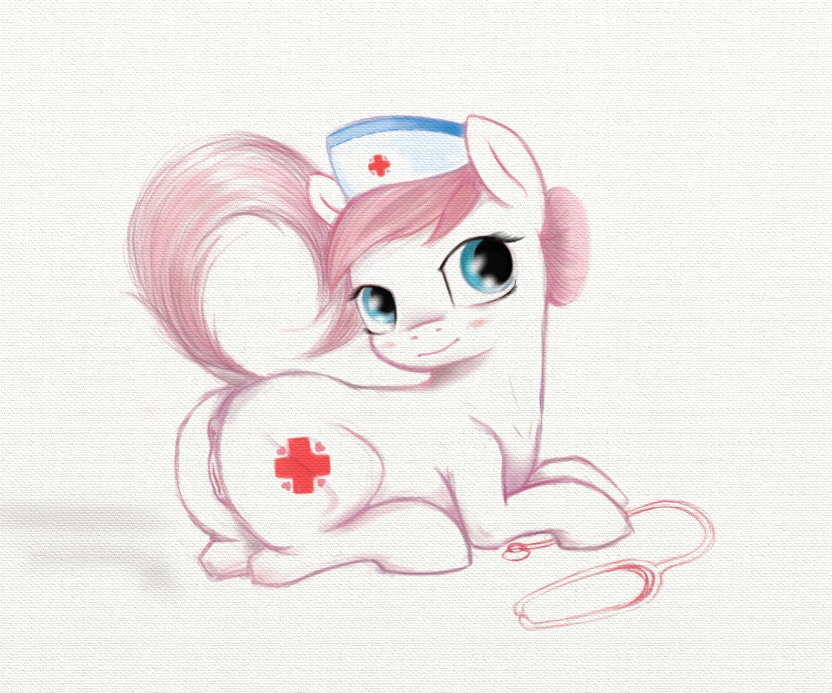 6:5 anus blue_eyes blush butt clothing cutie_mark e621 earth_pony equid equine female feral friendship_is_magic fur genitals hair hasbro hat hat_only headgear headgear_only headwear headwear_only horse looking_at_viewer lying mammal medical_instrument mostly_nude my_little_pony nurse_redheart_(mlp) on_front pink_hair pony presenting presenting_vulva raised_tail red_cross rhythmlines scientific_instrument simple_background smile solo stethoscope tail vulva white_background white_body white_fur