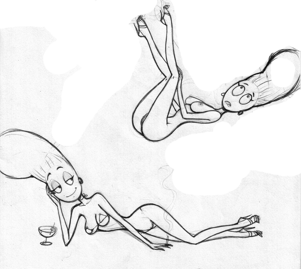 female fluffy_(artist) pickles_oblong rule34 tagme the_oblongs