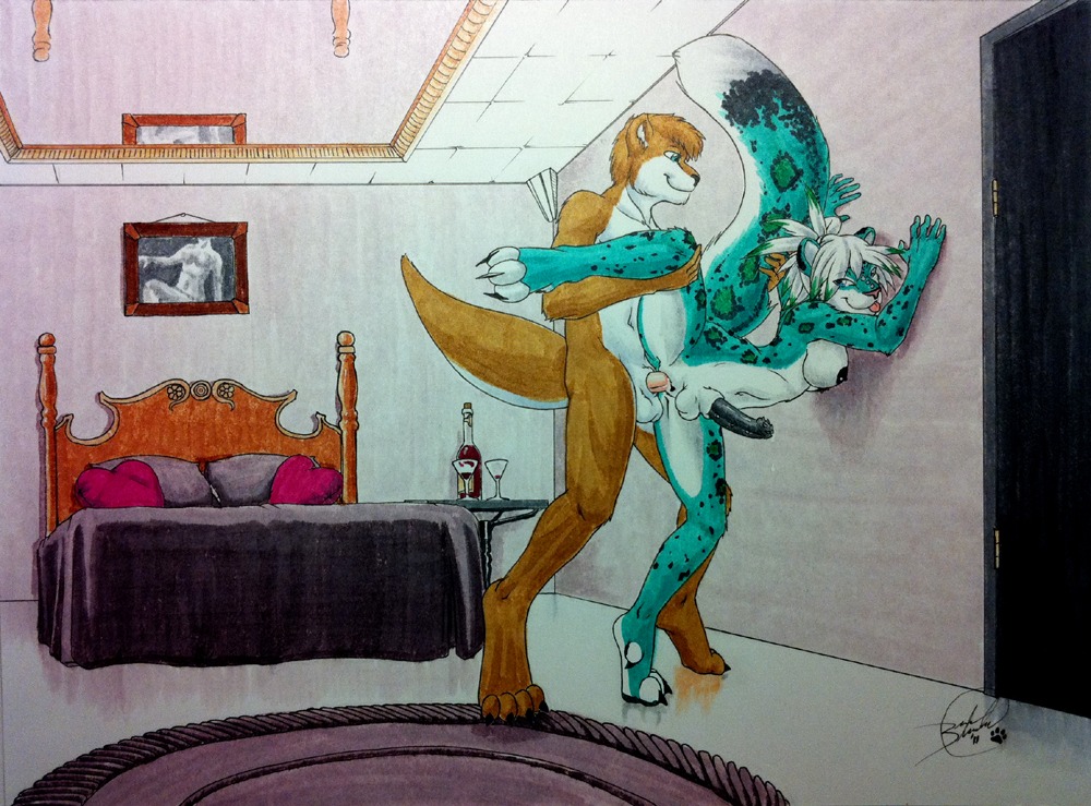 2011 against_surface against_wall alcohol amaranth anthro balls bed beverage black-kitten black_nipples black_penis black_vulva blue_eyes breasts brown_body brown_fur claws countershade_crotch countershade_face countershade_feet countershade_legs countershade_neck countershade_tail countershade_thighs countershade_torso countershading duo e621 erection feet felid food from_behind_position fur furniture genitals green_body green_fur green_hair green_highlights hair herm herm/male herm_penetrated highlights_(coloring) hotel inside intersex intersex/male intersex_penetrated interspecies jessie_(nirfirvious) leopard leopard_spots male male_penetrating male_penetrating_herm male_penetrating_intersex mammal mirror mustelid nipples otter painting_(object) pantherine penetration penis pink_nose raised_leg sex signature snow spots tail teal_body teal_fur toe_claws toeless_(marking) tongue tongue_out traditional_media_(artwork) vaginal vaginal_penetration vulva white_body white_countershading white_fur white_hair wine