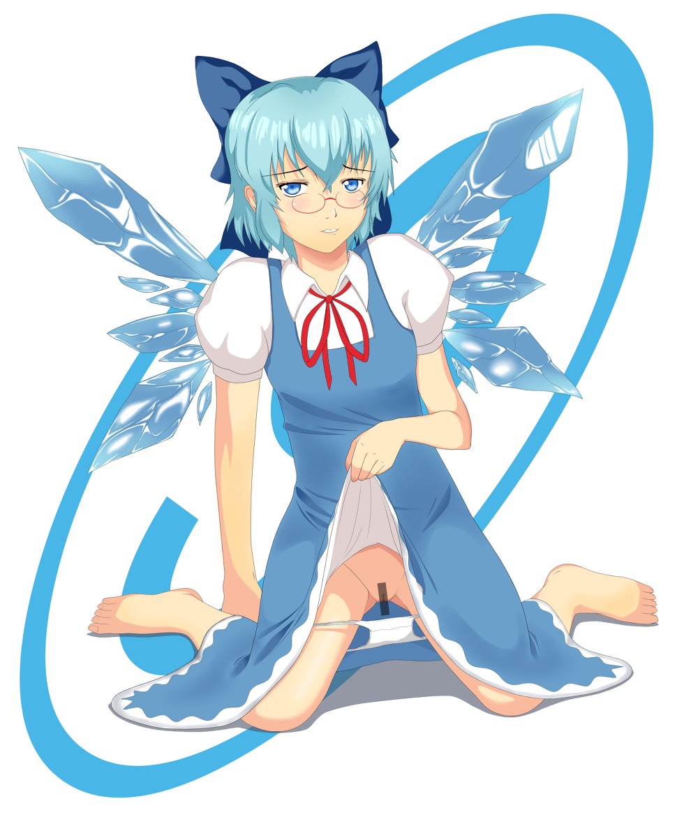 censored cirno female rule34 tagme touhou