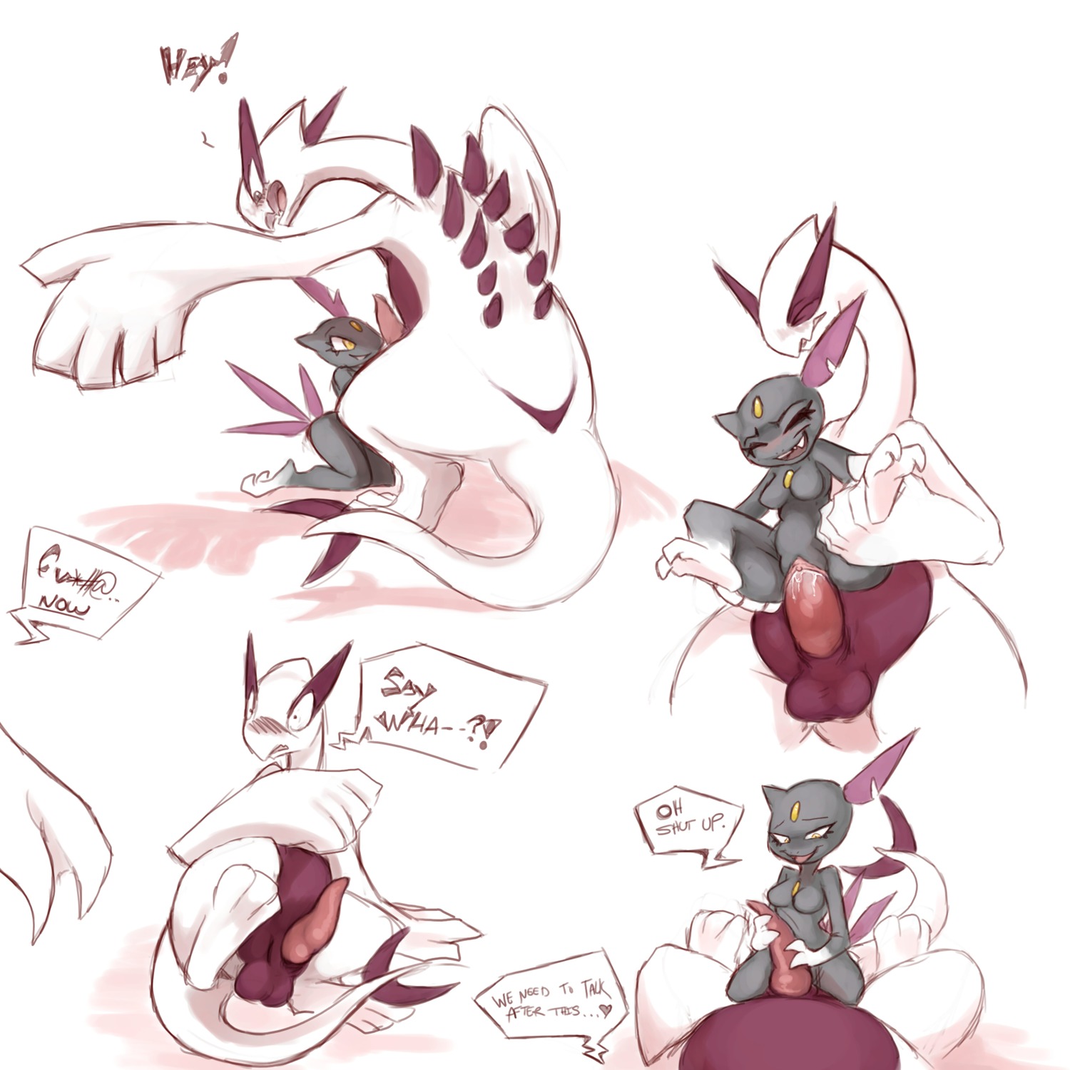 female legendary_pokemon lugia male mel_the_hybrid nude pokemon pokemon_(species) rule34 sex sneasel