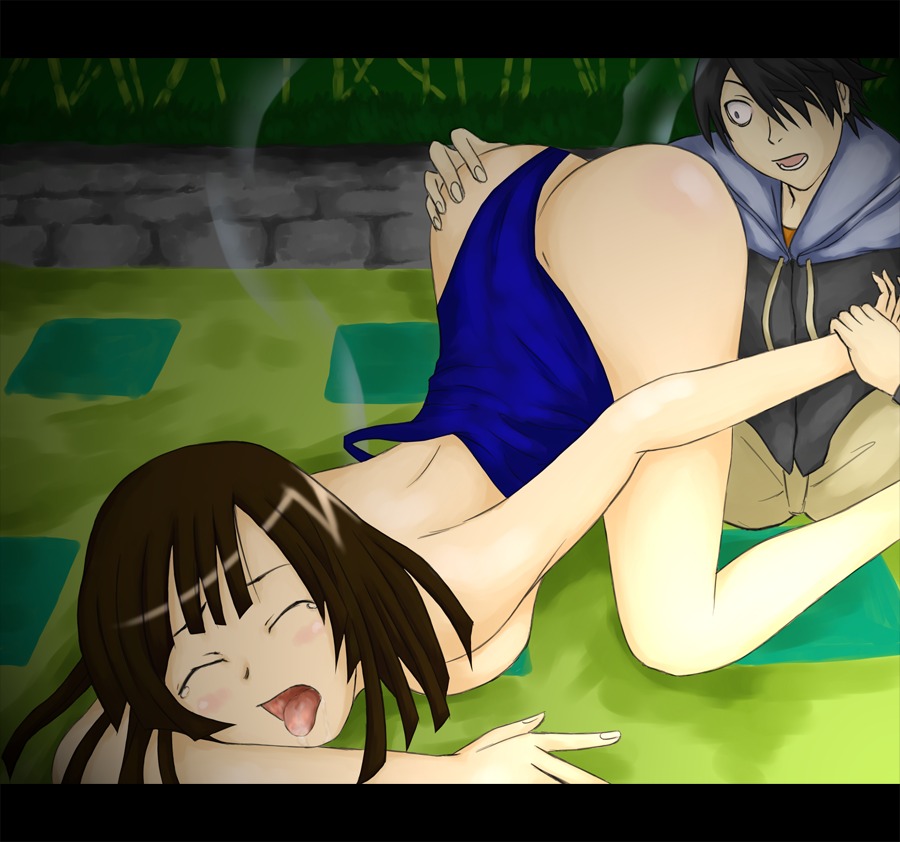1boy araragi_koyomi bakemonogatari male monogatari_(series) rule34 sengoku_nadeko tagme