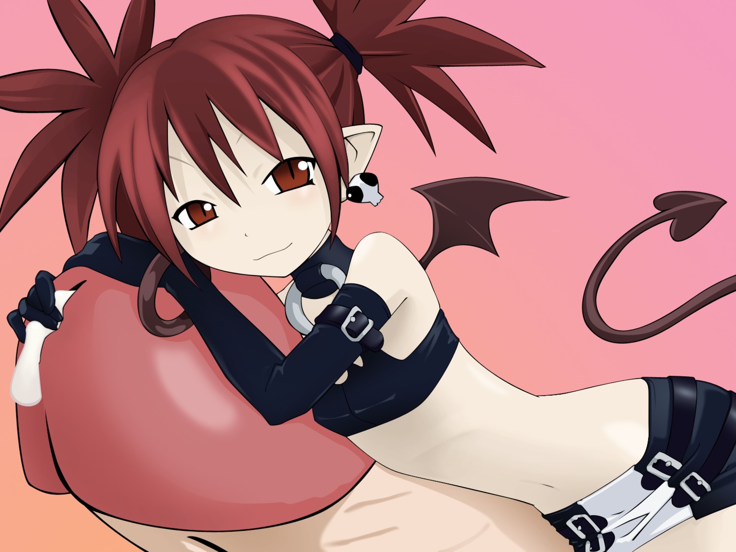 cum disgaea disgaea_1 etna female giant_male highres koonago macro_male male micro_female micro_on_macro micro_on_penis mostly_offscreen_character naughty_face nippon_ichi_software penis pointy_ears precum rule34 size_difference solo