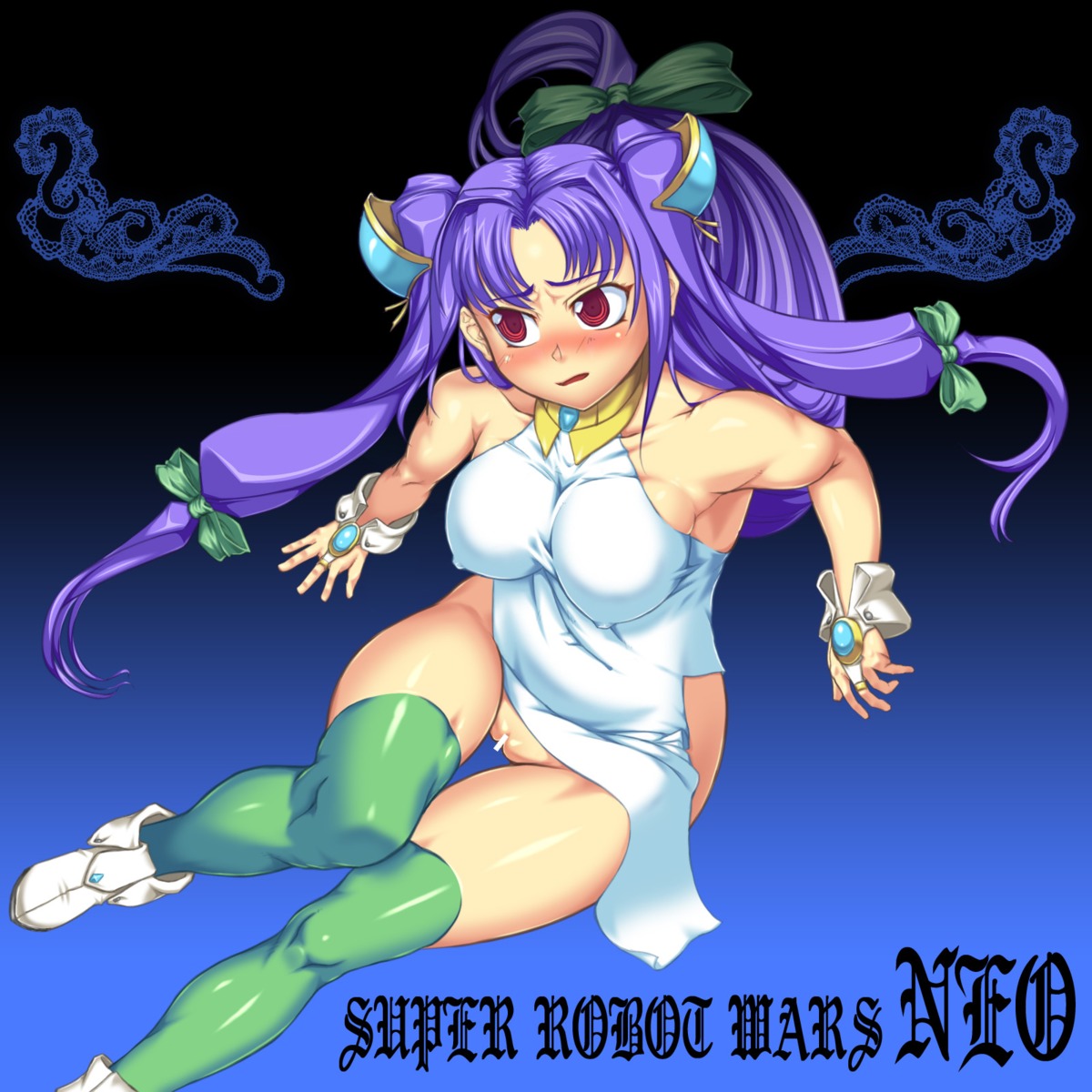 female rule34 runoie_sharyi super_robot_wars_neo tagme