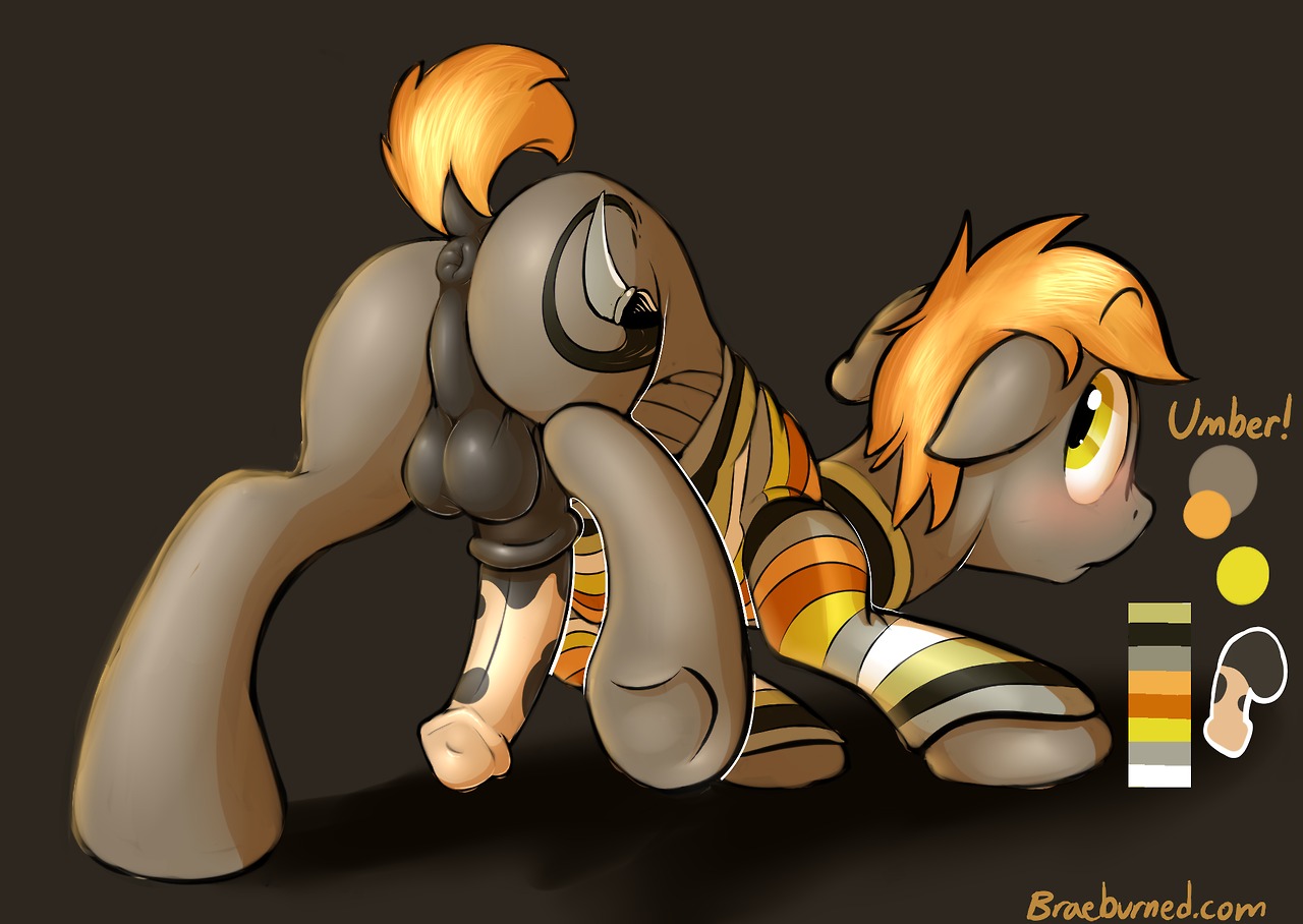 animal_genitalia animal_penis anus ass_up backsack balls blush bottomless braeburned butt clothed clothing cutie_mark digital_media_(artwork) e621 equid equine equine_genitalia equine_penis erection feral genitals hasbro horse looking_back male mammal my_little_pony nude penis perineum pony presenting presenting_hindquarters quadruped shaded simple_background solo sweater tail topwear umber_(braeburned)