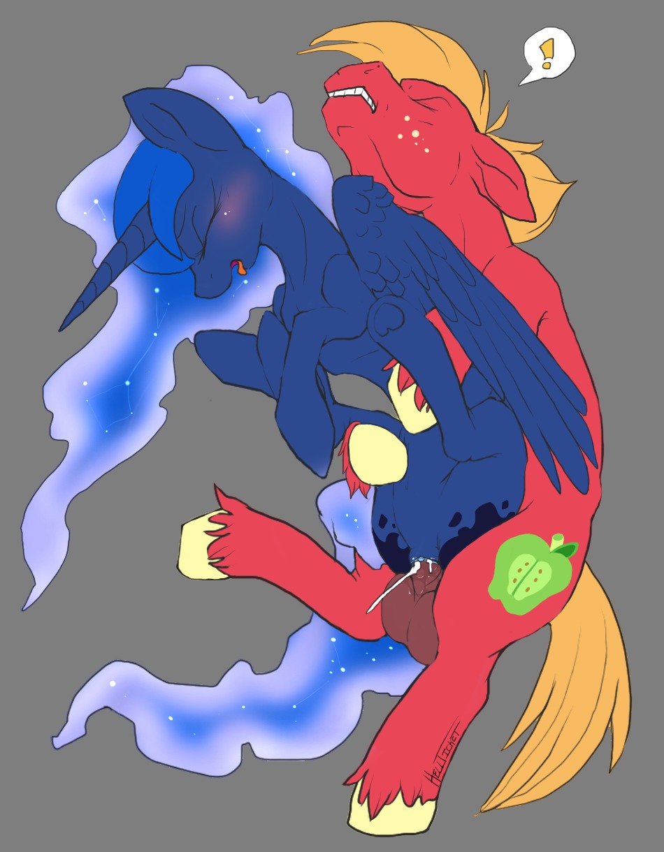 alpha_channel big_macintosh_(mlp) blue_body blue_feathers blue_fur blue_hair blush bodily_fluids chair_position clenched_teeth cum cum_in_vagina cum_inside cutie_mark duo e621 earth_pony equid equine erection exclamation_point eyes_closed feathered_wings feathers female female_penetrated feral freckles friendship_is_magic from_behind_position fur genital_fluids genitals hair hasbro hellticket hi_res hooves horn horse long_hair male male/female male_penetrating male_penetrating_female mammal my_little_pony mythological_creature mythological_equine mythology nude on_top open_mouth orange_hair penetration penile penile_penetration penis penis_in_vagina pony princess_luna_(mlp) red_body red_fur sex signature simple_background teeth tongue tongue_out transparent_background vaginal vaginal_penetration vulva winged_unicorn wings