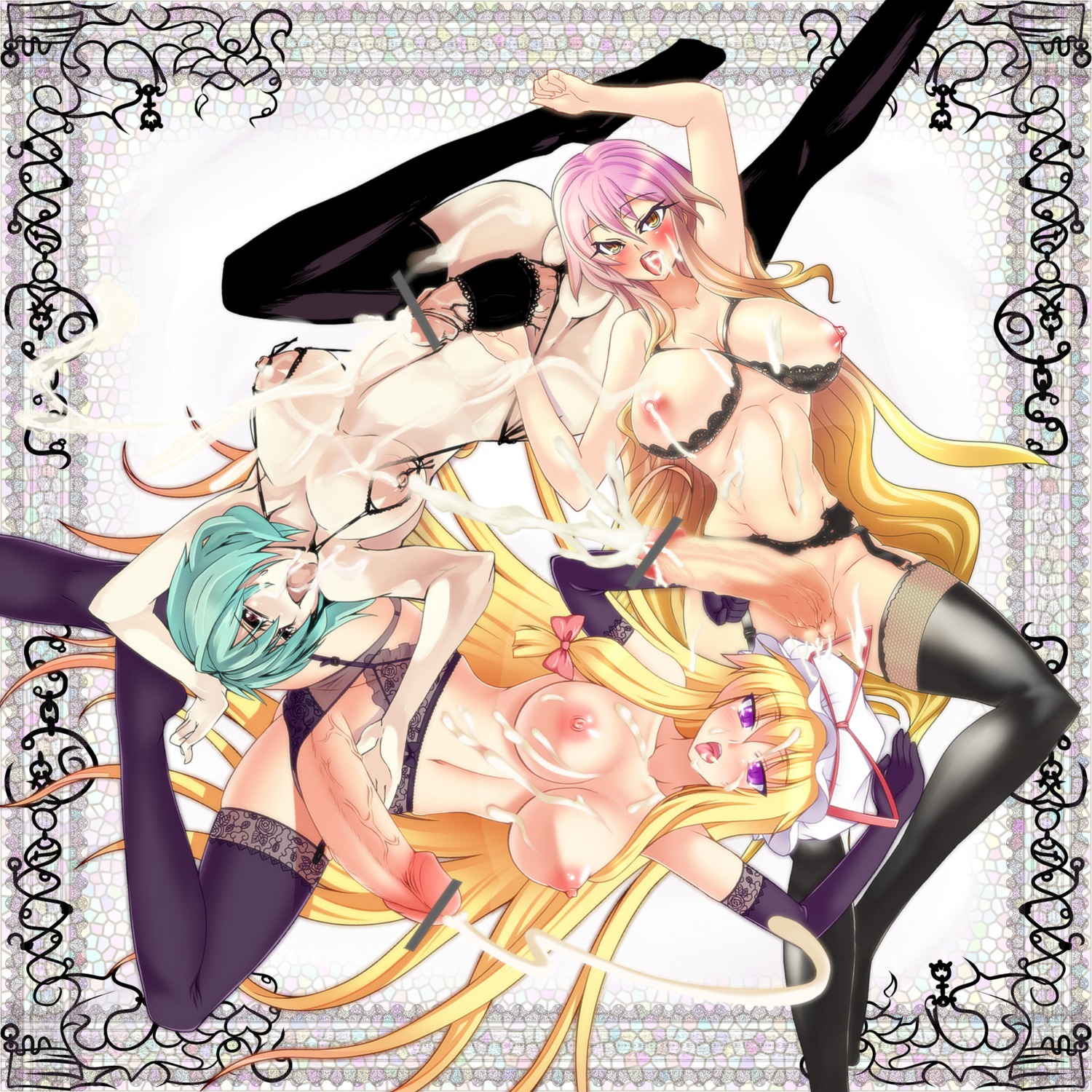 female hijiri_byakuren rule34 tagme touhou yuka_kazami yukari_yakumo