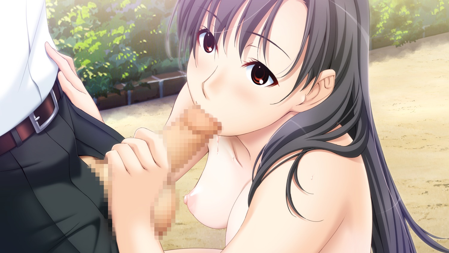 big_sister black_hair breasts brother brother_and_sister censored fellatio female game_cg hair human incest ino little_brother long_hair male nipples older_female older_sister oral penis rule34 sister_scheme_2 straight yanagawa_amane younger_brother younger_male