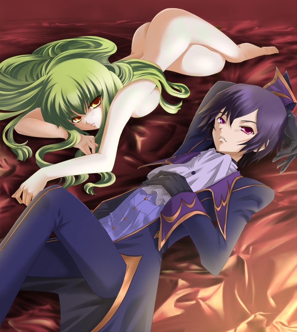 c.c. clothed_male_nude_female code_geass female lelouch_lamperouge male rule34 tagme