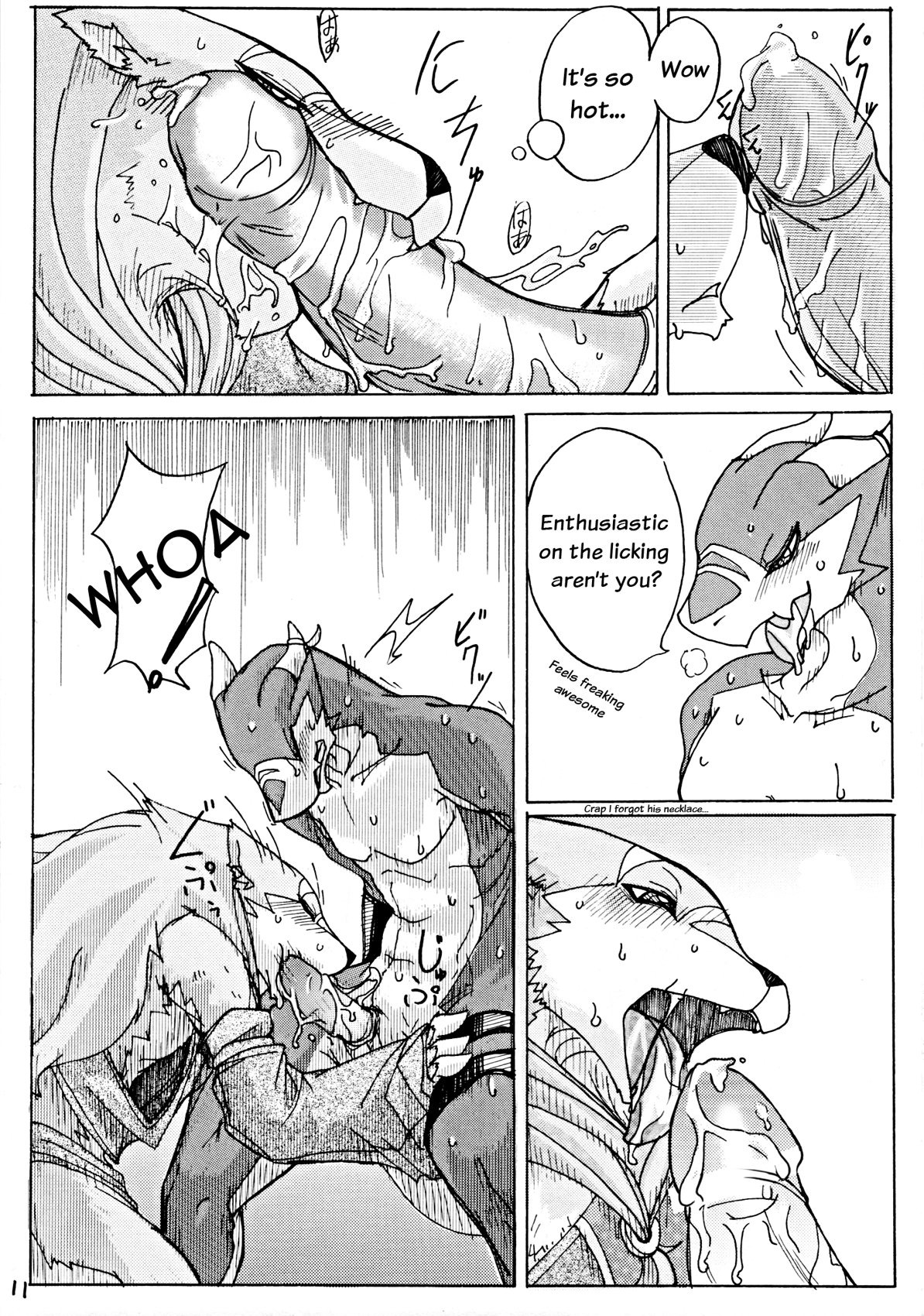 canine dragon furry furry_only gay male oral rule34 saliva translated