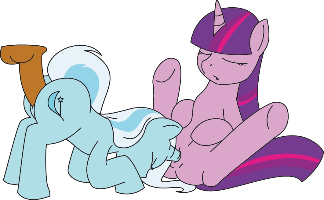 equid equine female female/female feral friendship_is_magic horn horse mammal my_little_pony pony rule34 smooth_skin tagme tail trixie_(mlp) trixie_lulamoon twilight_sparkle_(mlp) unicorn yuri