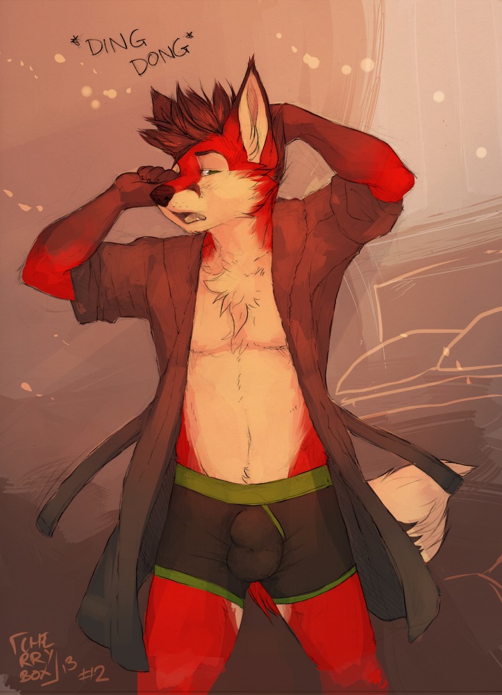 anthro black_clothing black_underwear boxer_briefs bulge canid canine clothed clothing conditional_dnp dipstick_tail e621 fox fur garnetto male mammal markings open_clothing open_mouth open_shirt open_topwear partially_clothed red_body red_fur shirt solo tail tail_markings topwear underwear white_body white_fur yawn