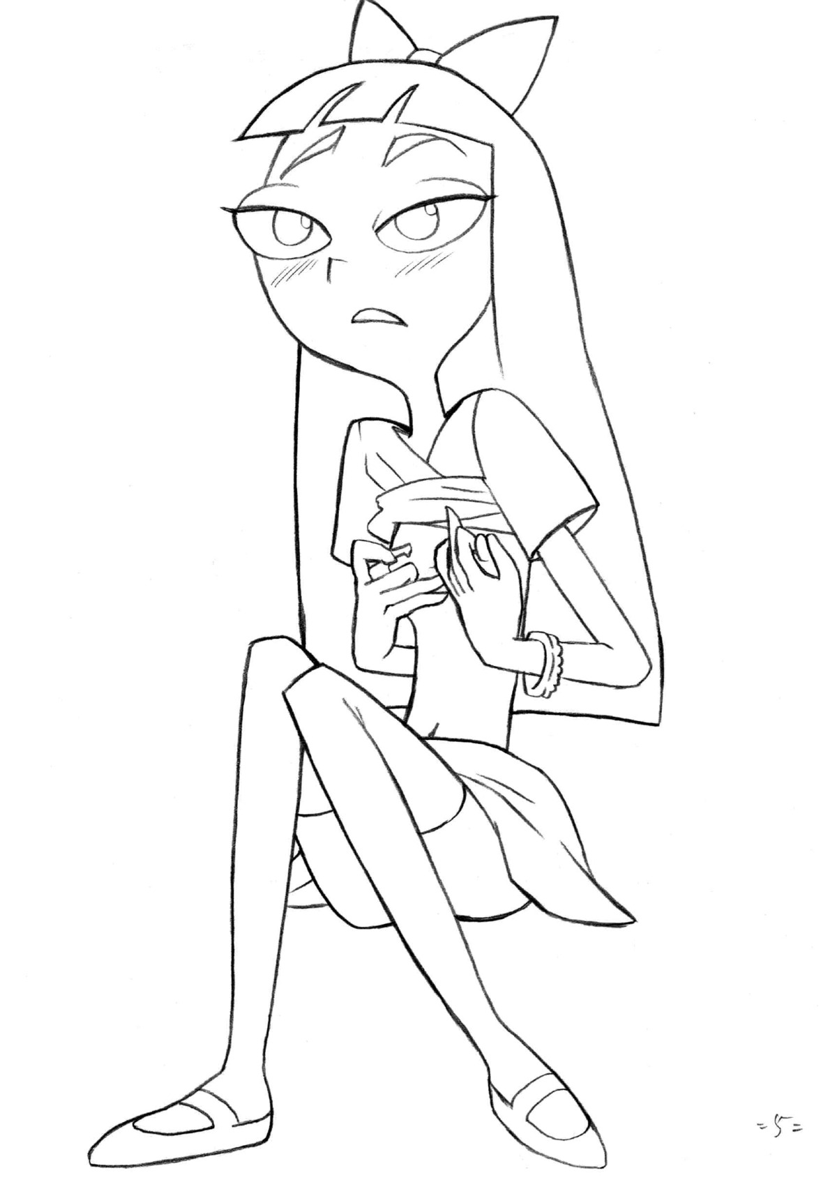 asian_female disney disney_channel disney_xd female flats mary_janes nipples phineas_and_ferb rule34 shoes stacy_hirano tagme union_of_the_snake