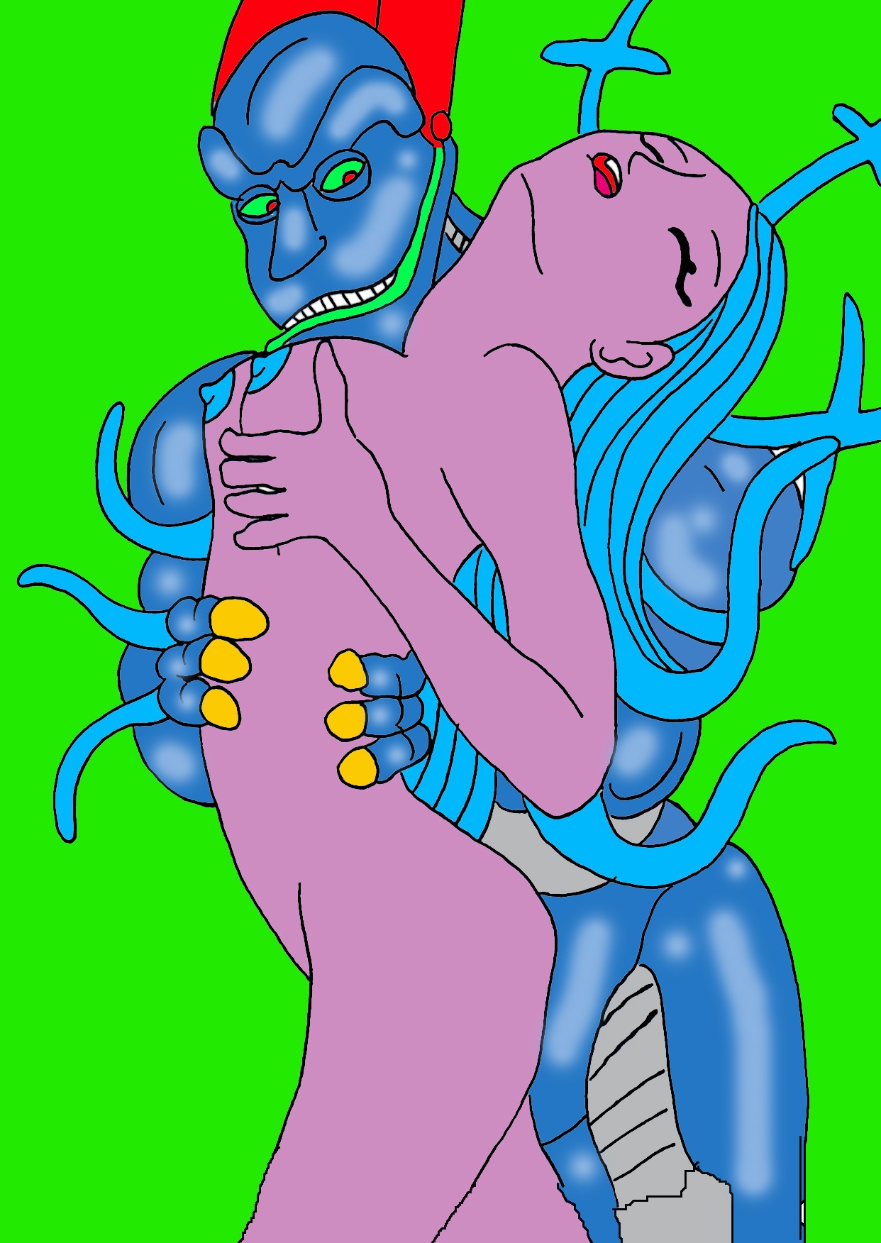 blackrose daemon_(reboot) female megabyte_(reboot) reboot rule34 tagme