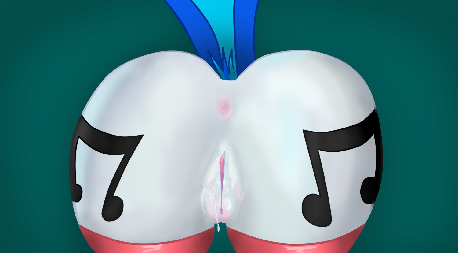 2013 anus butt cutie_mark e621 equid equine female friendship_is_magic genitals hasbro horse illusiveelusive mammal my_little_pony pony solo tail vinyl_scratch_(mlp) vulva