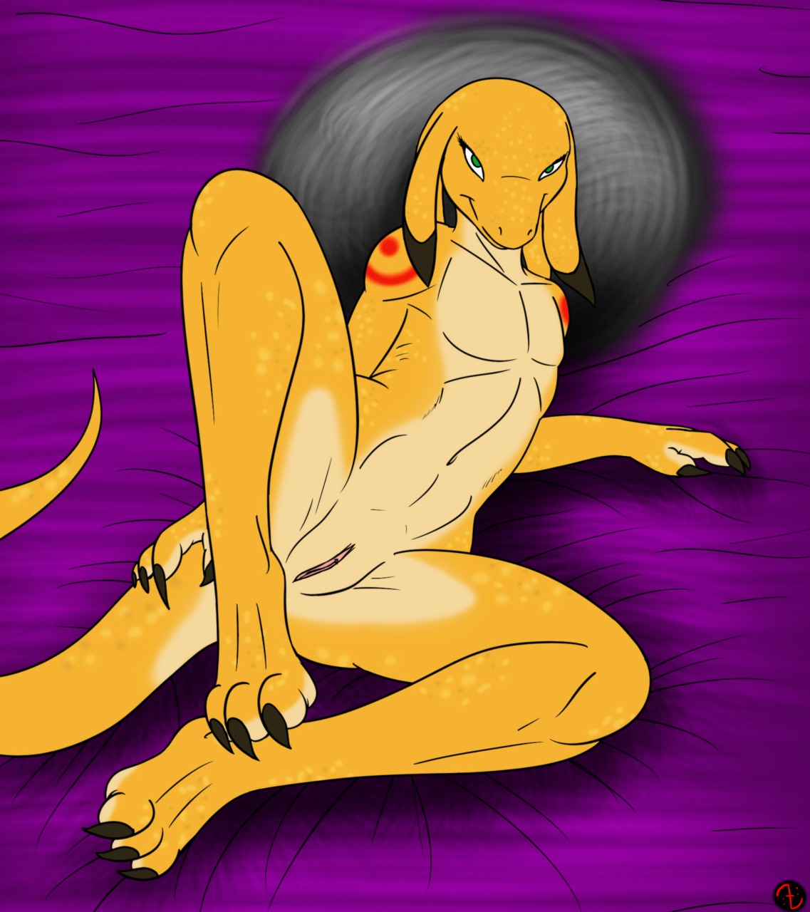 ananda anthro bangaa breasts dragonofdarkness13 e621 female final_fantasy genitals hi_res small_breasts solo spread_legs spreading square_enix tail vulva