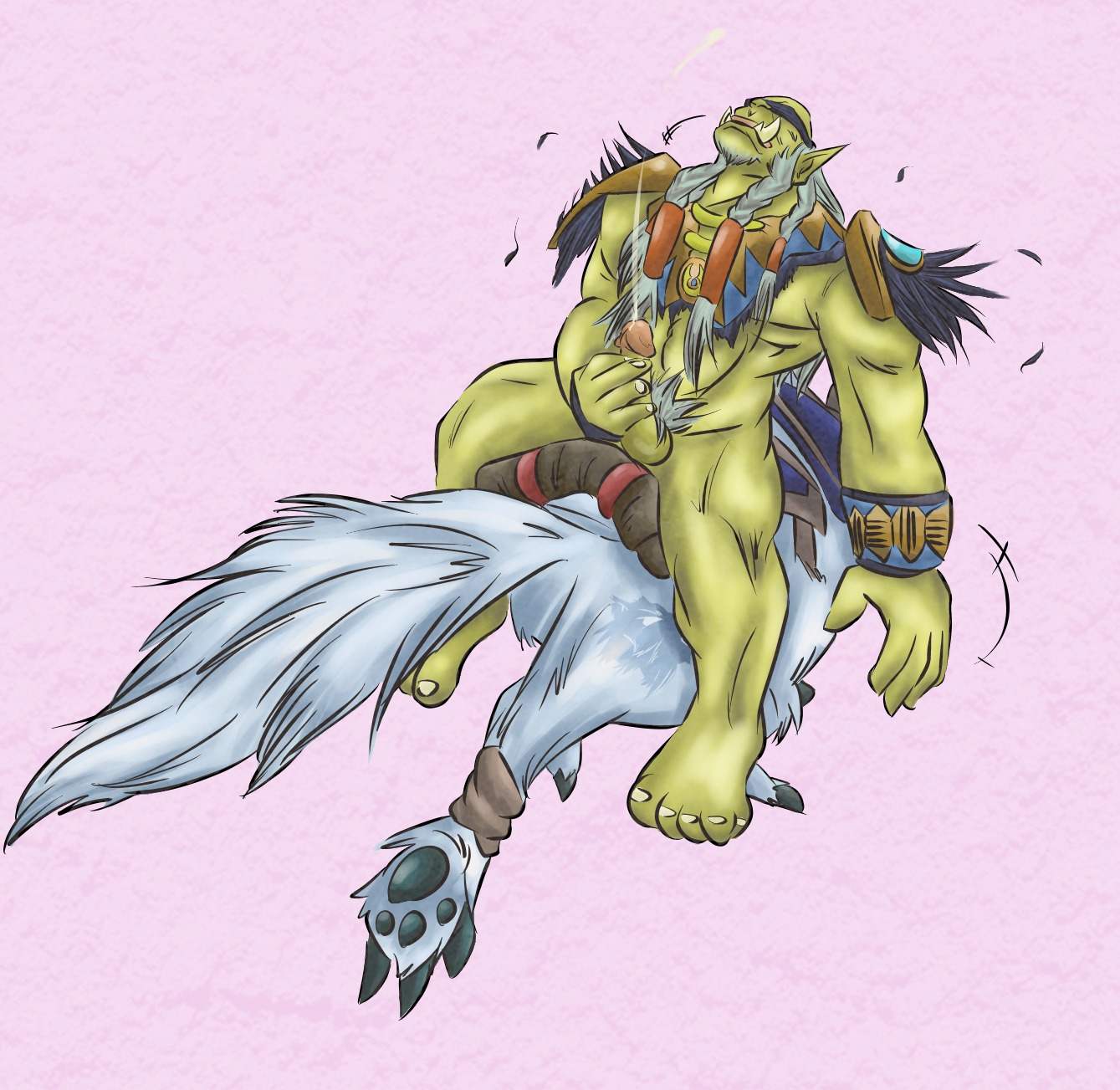 drek'thar male male_only orc orc_male rule34 world_of_warcraft