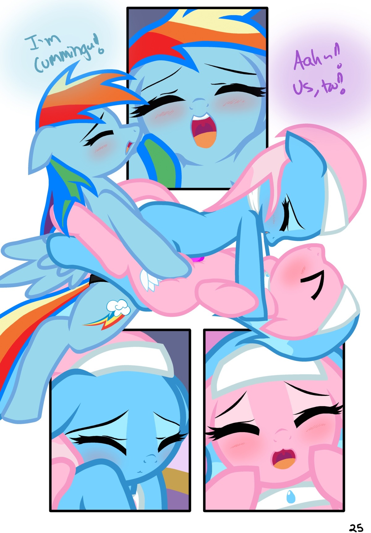 absurd_res aloe_(mlp) ambiguous_penetration blue_body blue_feathers blue_fur blush collar comic cutie_mark dialogue dildo e621 earth_pony english_text equid equine feathered_wings feathers female female/female feral friendship_is_magic fur group hair hasbro hi_res horse incest_(lore) kissing lotus_(mlp) mammal multicolored_hair my_little_pony mythological_creature mythological_equine mythology pegasus penetration pony pyruvate rainbow_dash_(mlp) rainbow_hair sex sex_toy sibling_(lore) tail text twincest_(lore) twins_(lore) wings