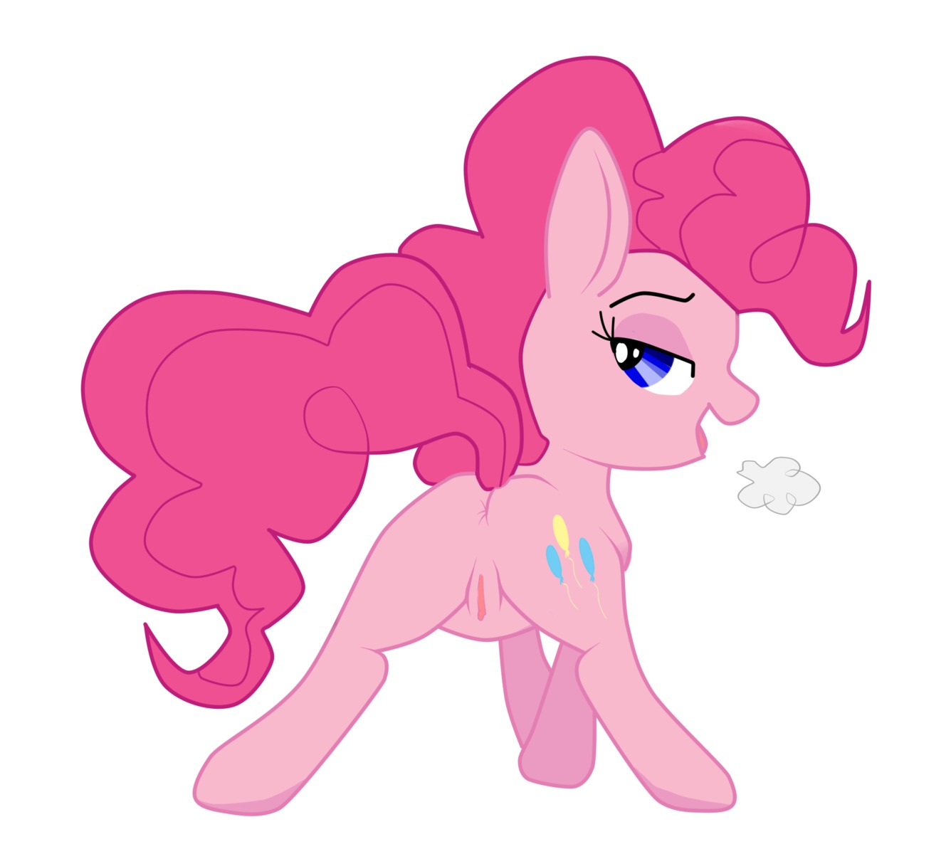 earth_pony equine female feral friendship_is_magic horse my_little_pony pinkie_pie_(mlp) pony rule34 smooth_skin tagme tail