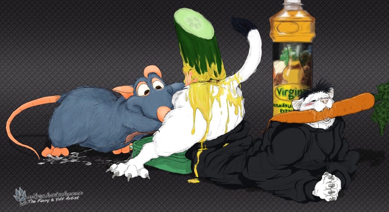 2011 clothing feral gay male male_only mikachutuhonen ratatouille remy rule34 tagme yaoi