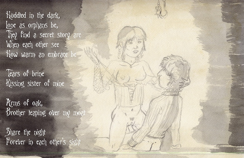 a_series_of_unfortunate_events corset female incest klaus_baudelaire lemony_snicket monochrome poetry rule34 tagme violet_baudelaire