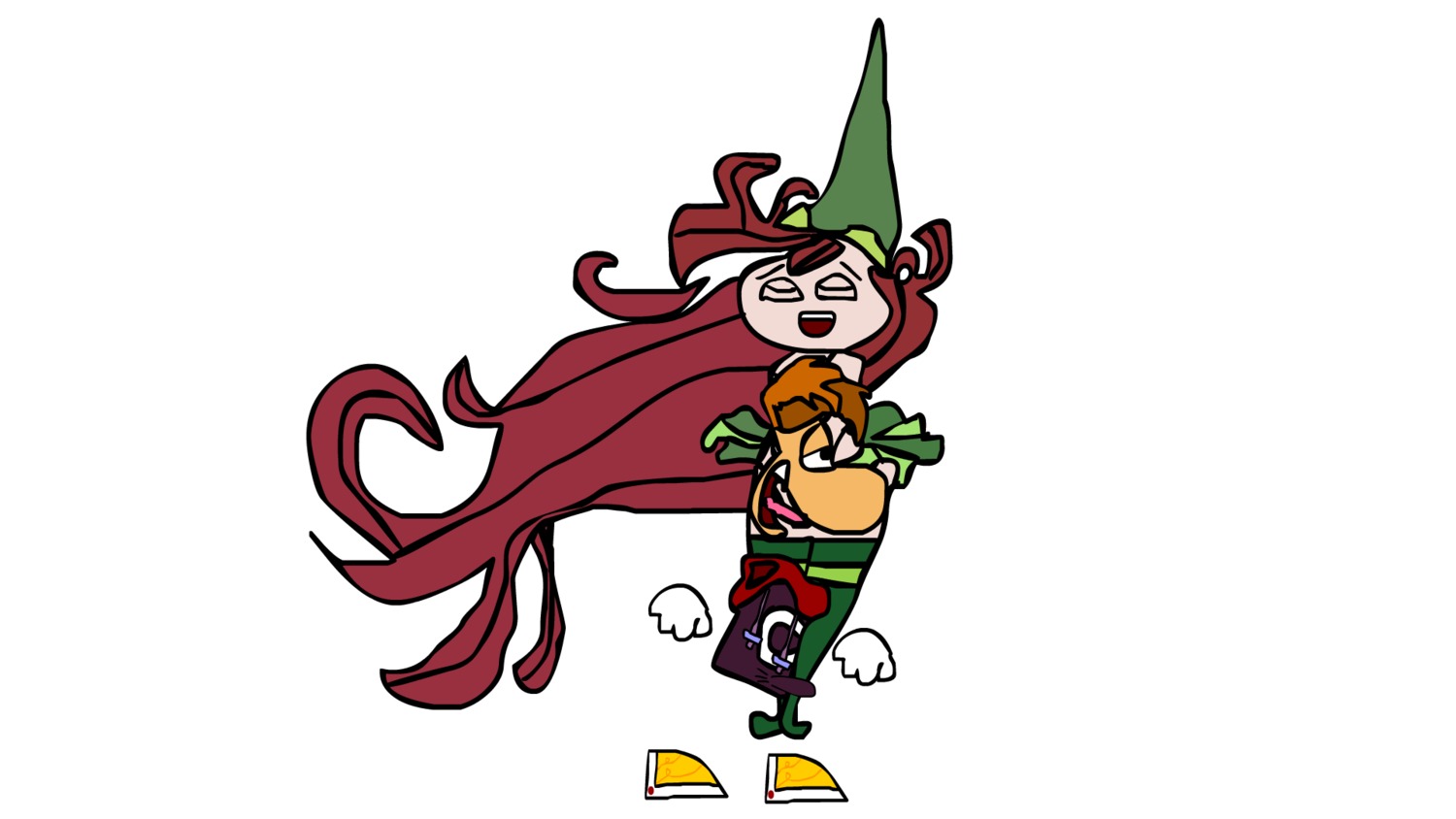 1boy 1girls betilla_(rayman) female licking long_hair male nymph_(rayman) oral pussy rayman rayman_(series) rayman_legends rayman_origins rule34 sex white_background