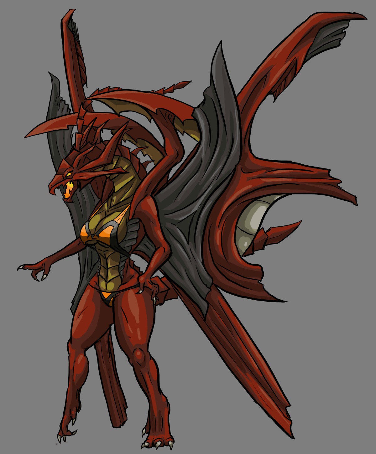 female final_fantasy final_fantasy_vii neo_bahamut oniontrain rule34 straight_hair tagme
