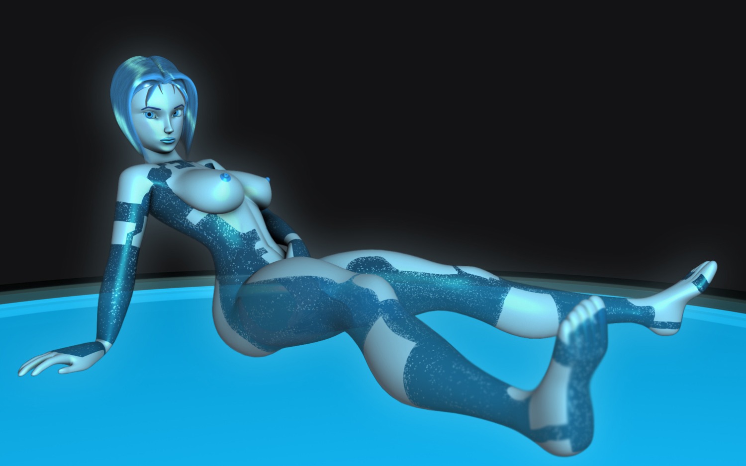 3d artificial_intelligence cortana cortana_v2 female female_focus female_only halo_(game) halo_(series) microsoft nerc no_artist_signature rule34 tagme
