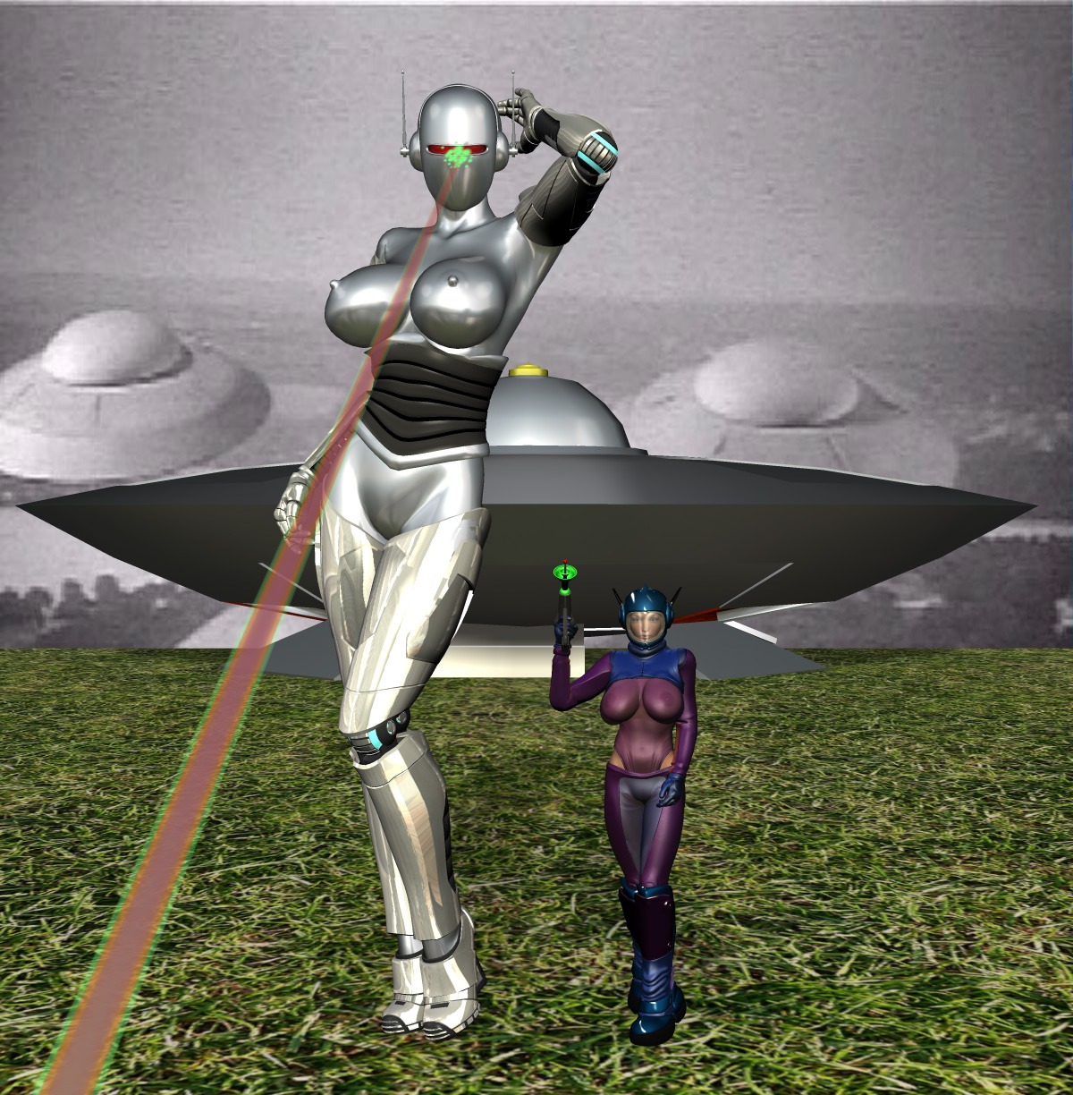 color female female_only front_view gort klaatu multiple_females multiple_girls rule34 rule_63 tagme the_day_the_earth_stood_still