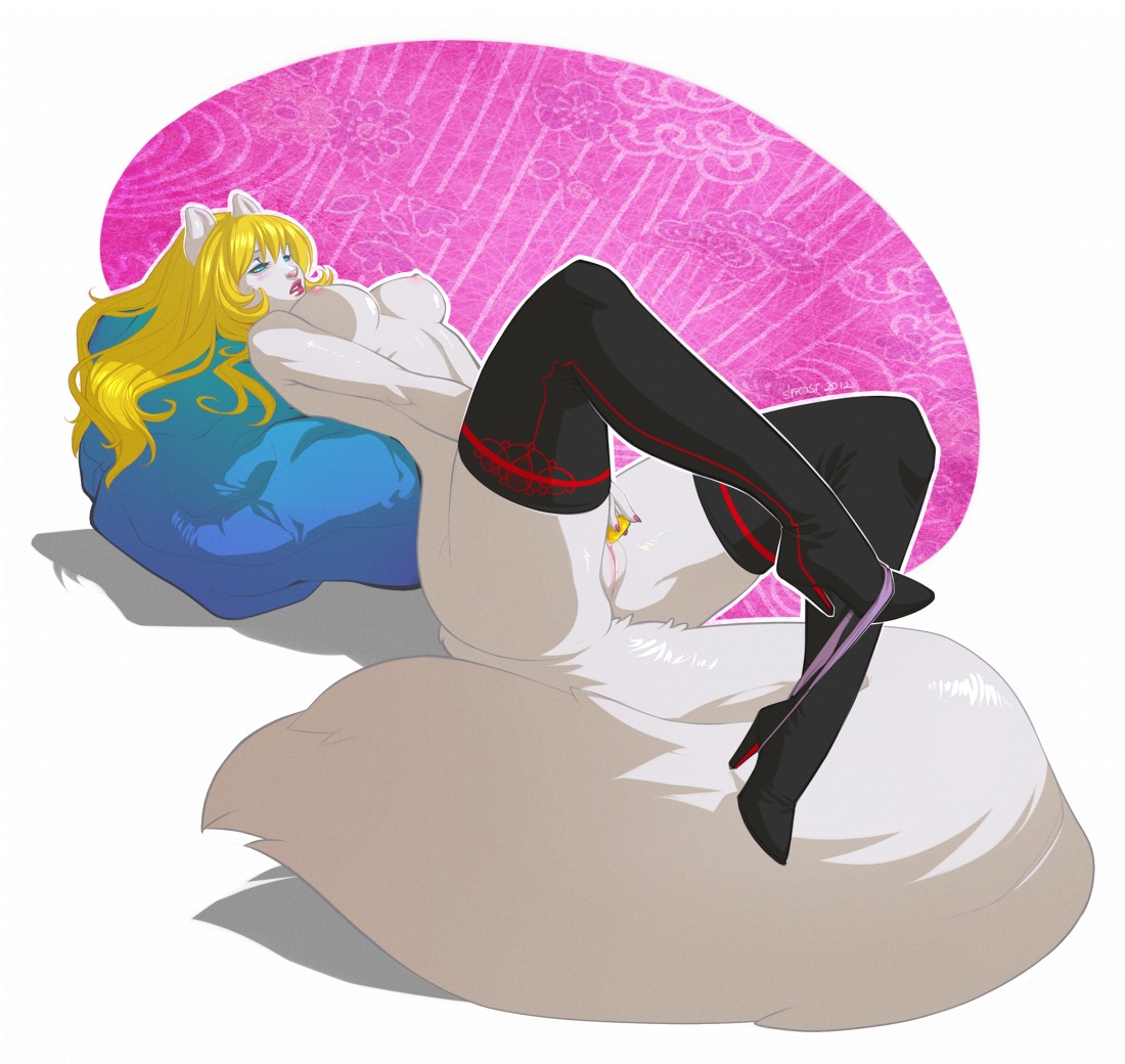2012 anthro biped blonde_hair blue_eyes boots boots_only breasts clitoral clitoral_masturbation clitoris clothing e621 female fluffy fluffy_tail footwear footwear_only genitals hair high_heeled_boots high_heeled_boots_only high_heels high_heels_only jessica_harrington_(gentlemanplayer) legwear lips long_hair lying mammal masturbation mink mostly_nude mustelid musteline nails nipples on_back panties penetration sex_toy shoes simple_background solo spearfrost tail thigh_boots thigh_boots_only thigh_highs toying_self true_musteline underwear vaginal vaginal_masturbation vulva white_body