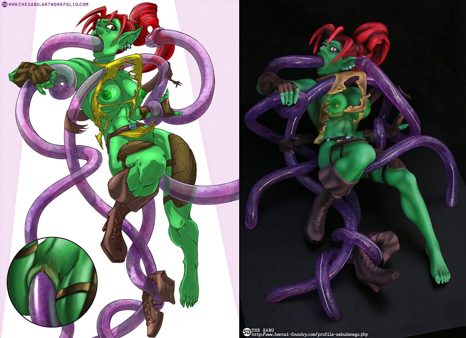 female goblin goblin_female pussy rule34 sabudenego tagme tentacle tentacle_rape tentacle_sex world_of_warcraft