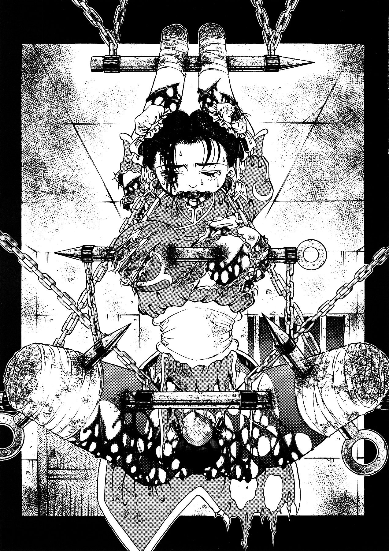 amputee chun-li corpse death female female_death female_only gore guro human quadruple_amputee rule34 solo straight_hair street_fighter tagme torture