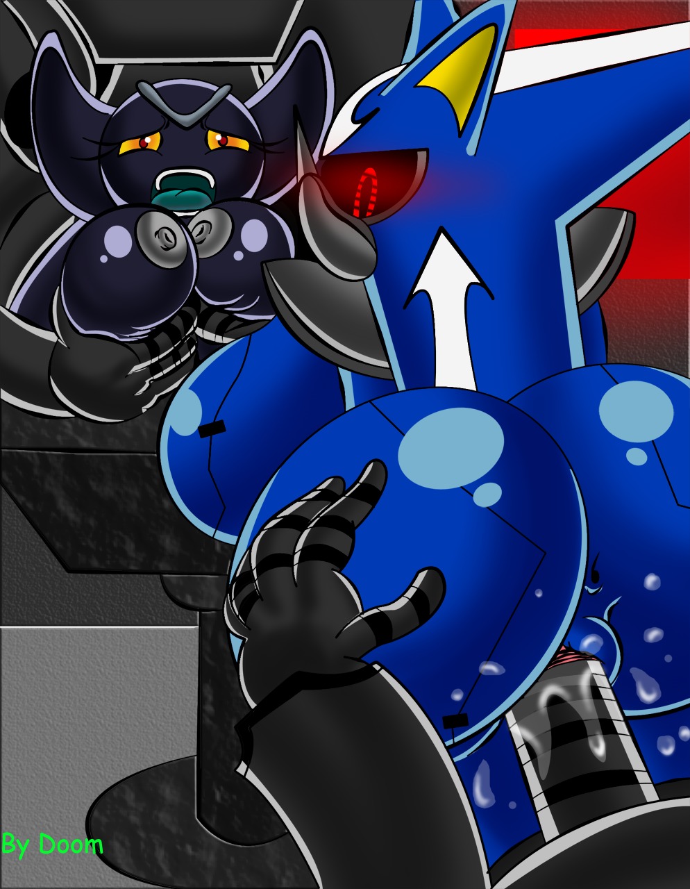 anthro anus big_breasts black_sclera blush bodily_fluids bokkun breasts butt butt_grab crossgender duo_focus e621 erection female female_penetrated genital_fluids genitals group hand_on_butt hi_res machine male male/female male_penetrating male_penetrating_female metal_penis metal_sonic mtf_crossgender neo_metal_sonic nipples nobody147 nude penetration penile penile_penetration penis penis_in_vagina red_eyes robot sega sex side_boob sonic_the_hedgehog_(series) sonic_x vaginal vaginal_fluids vaginal_penetration vulva