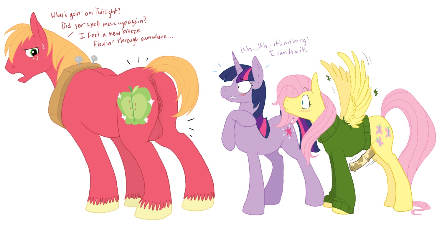 animal_genitalia animal_penis anus apple backsack balls big_macintosh_(mlp) blush butt cartoonlion clothing crossgender cutie_mark e621 earth_pony english_text equid equine equine_genitalia equine_penis erection feathered_wings feathers female feral fluttershy_(mlp) food friendship_is_magic fruit fur futashy_(cartoonlion) genitals green_clothing group gynomorph hair hasbro hi_res horn horse intersex maleherm mammal mottled mottled_genitalia mottled_penis multicolored_hair my_little_pony mythological_creature mythological_equine mythology orange_hair pegasus penis pink_hair plant plow_yoke pony purple_body purple_fur purple_hair red_body red_fur simple_background sweater tail text topwear twilight_sparkle_(mlp) two_tone_hair unicorn vulva white_background wing_boner wings yellow_body yellow_feathers yellow_fur