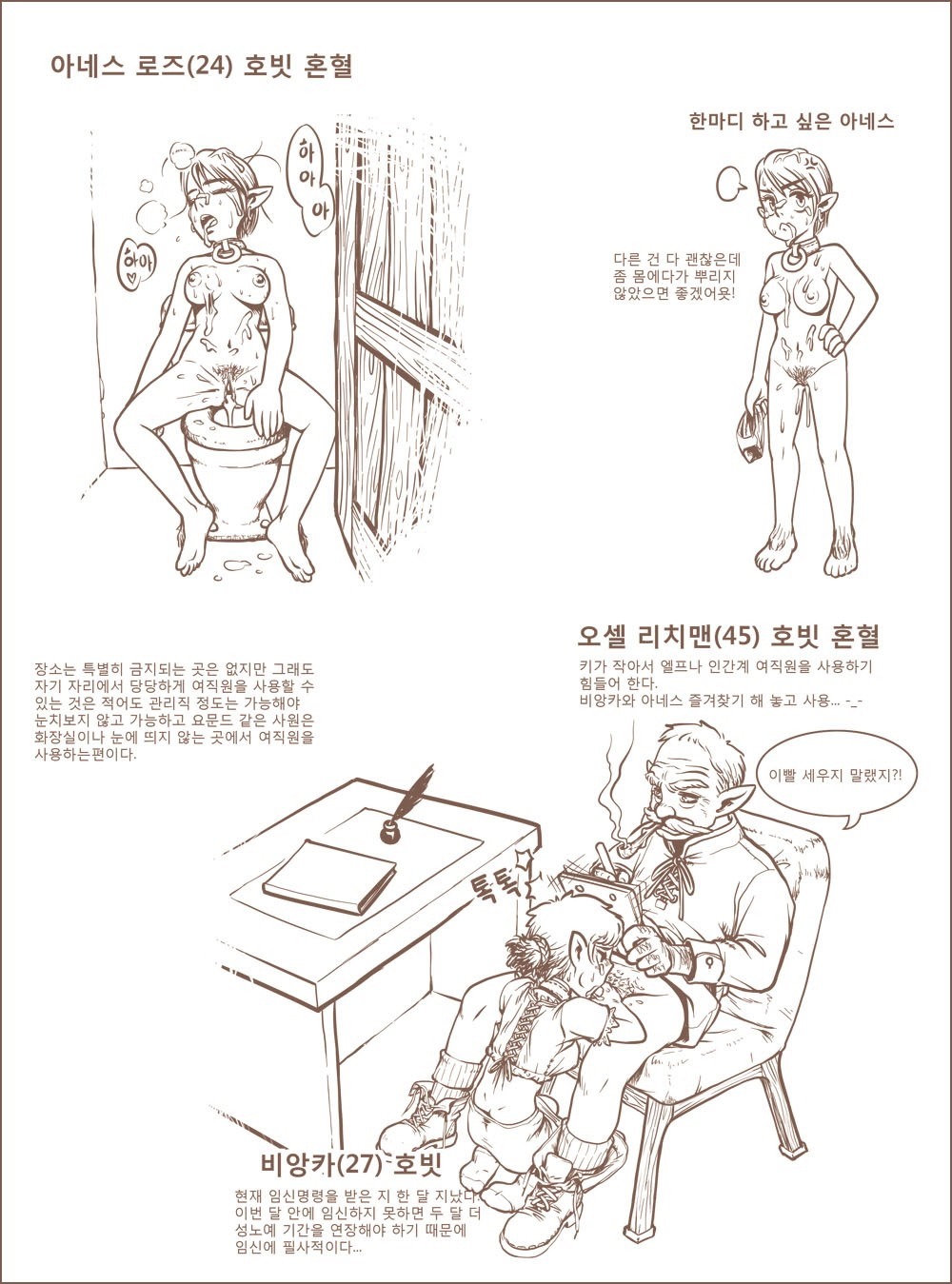 1boy 1girls blush fellatio female forced_oral gogocherry korean_text male monochrome office office_lady oral panties penis rape rule34 sex sex_slave sitting straight sweat text toilet translation_request uncensored