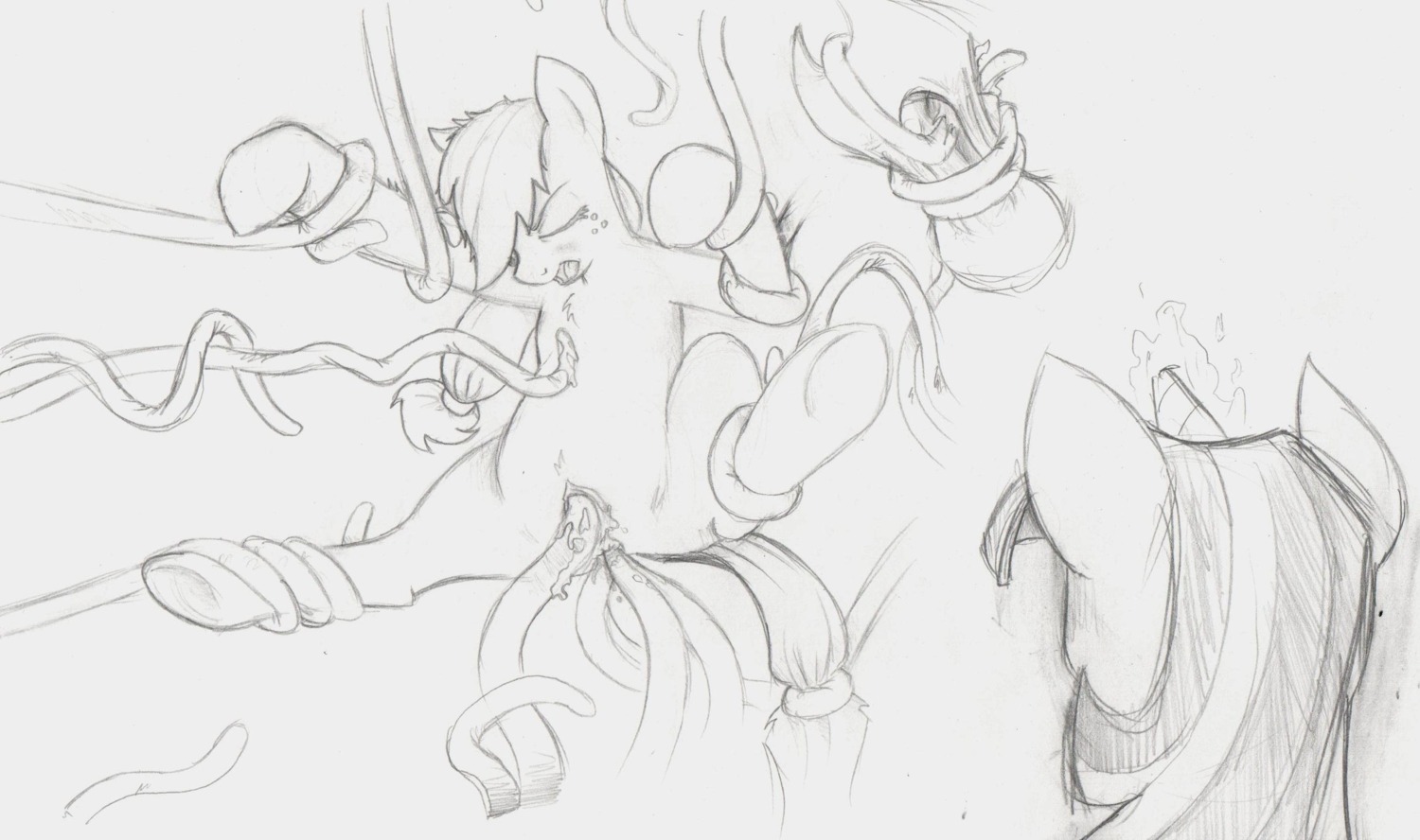 applejack_(mlp) dlw earth_pony equine female feral friendship_is_magic horse my_little_pony mythological_creature mythological_equine mythology pony rule34 smooth_skin twilight_sparkle_(mlp) unicorn
