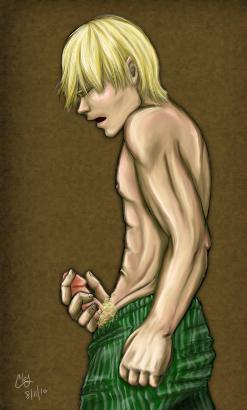 clayangel draco_malfoy harry_potter male male_only rule34 slytherin solo solo_male tagme