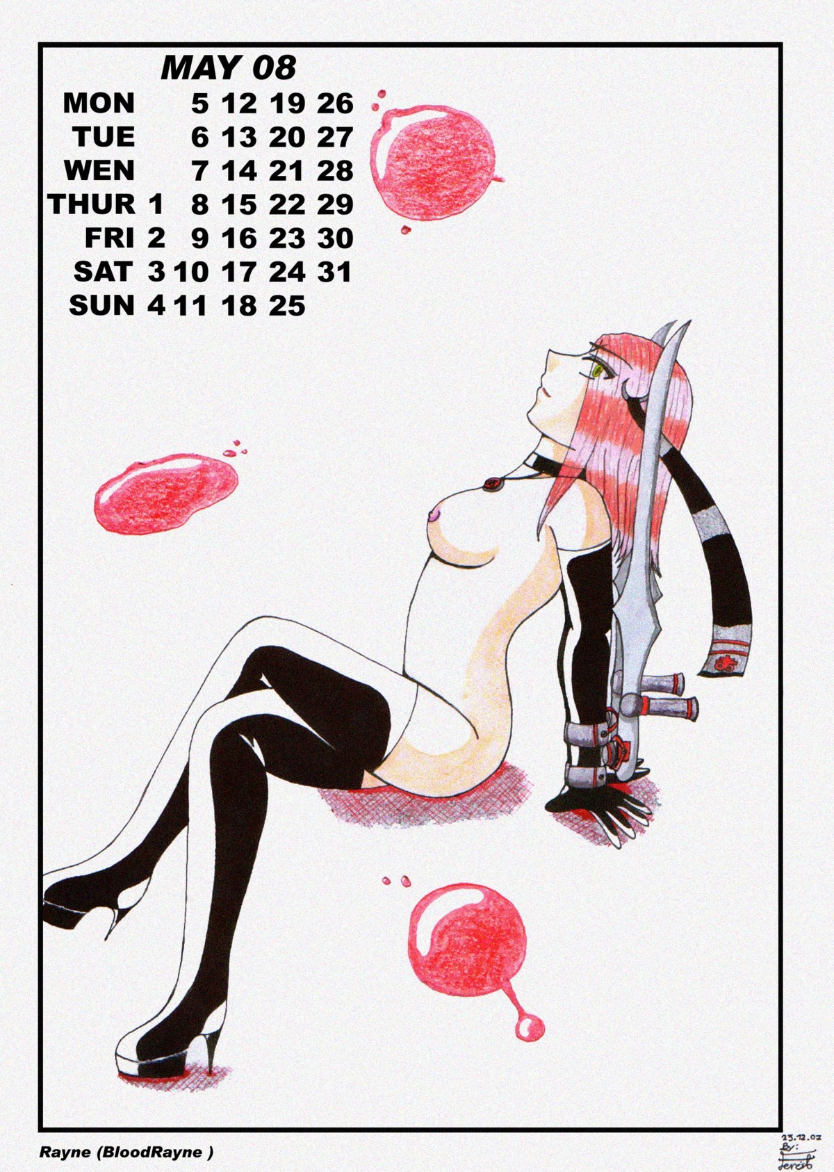 1girls 2002 airie bloodrayne female female_only majesco rayne rule34 solo tagme