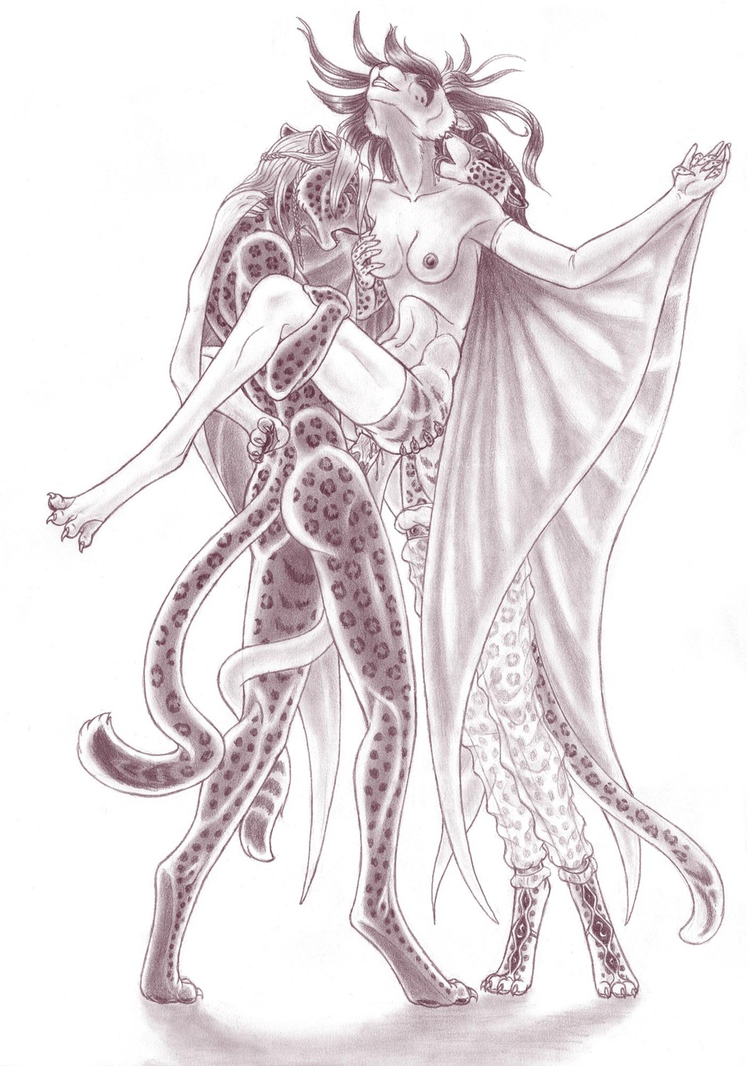 anthro armwear bagheera bagheera_(fursona) balaa_(character) bisexual bisexual_sandwich breast_fondling breast_play breasts claws clothing e621 elbow_gloves erection eyes_closed felid female female/female fondling fur genitals gloves group group_sex hand_on_breast handwear hi_res jowana leg_wrap legwear leopard leopard_spots licking male male/female mammal markings mostly_nude nipples nude open_mouth pantherine penetration penis sandwich_position sex spots spotted_body spotted_fur stockings striped_body striped_fur stripes tail threesome tiger toe_claws tongue tongue_out translucent translucent_clothing trio vaginal vaginal_penetration vulva