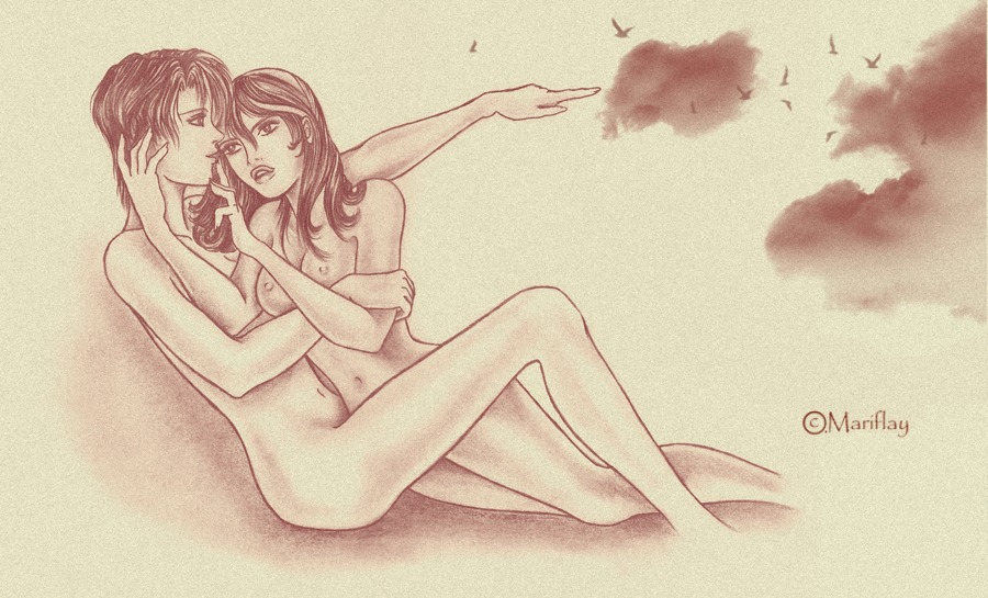 2girls bishoujo_senshi_sailor_moon breasts female female_only haruka_tenou mariflay michiru_kaiou multiple_females multiple_girls rule34 small_breasts yuri
