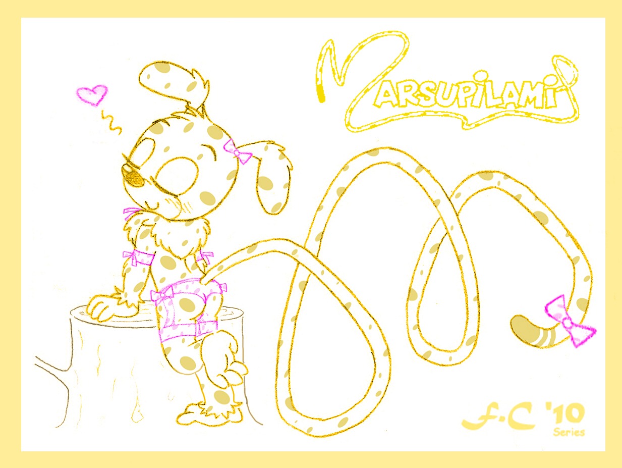 anthro female female_marsupilami marsupilami_(series) rule34 tagme