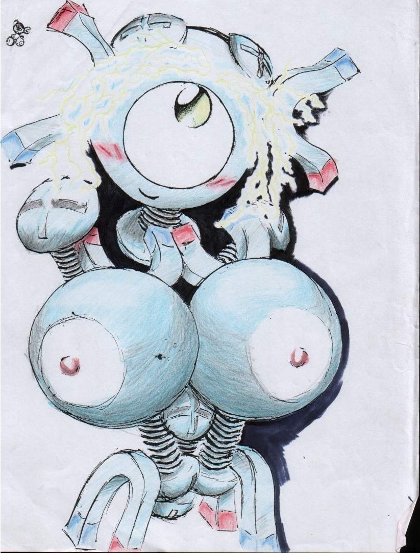 coil_(pokemon) female magnemite magneton nintendo pokemon rarecoil rule34 tagme