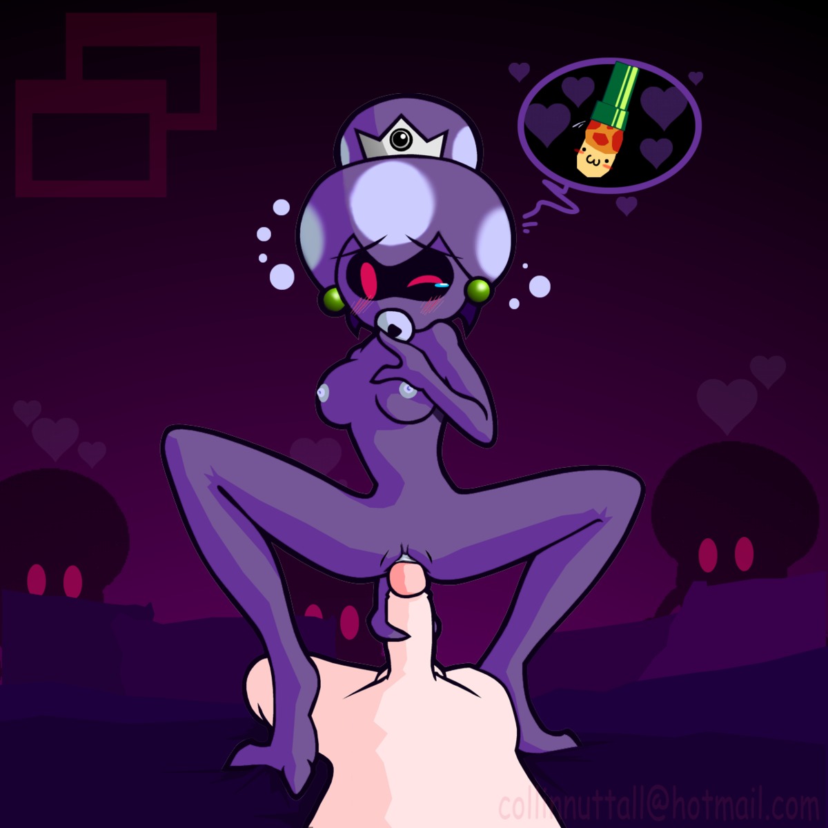 1:1 alien balls blush breasts e621 erection female genitals group hi_res human humanoid interspecies lips male male/female mammal mario_and_luigi_(series) mario_bros nintendo nipples not_furry partners_in_time penetration penis princess_shroob purple_body purple_skin sex shroob slushy solo_focus vaginal vaginal_penetration vulva white_nipples