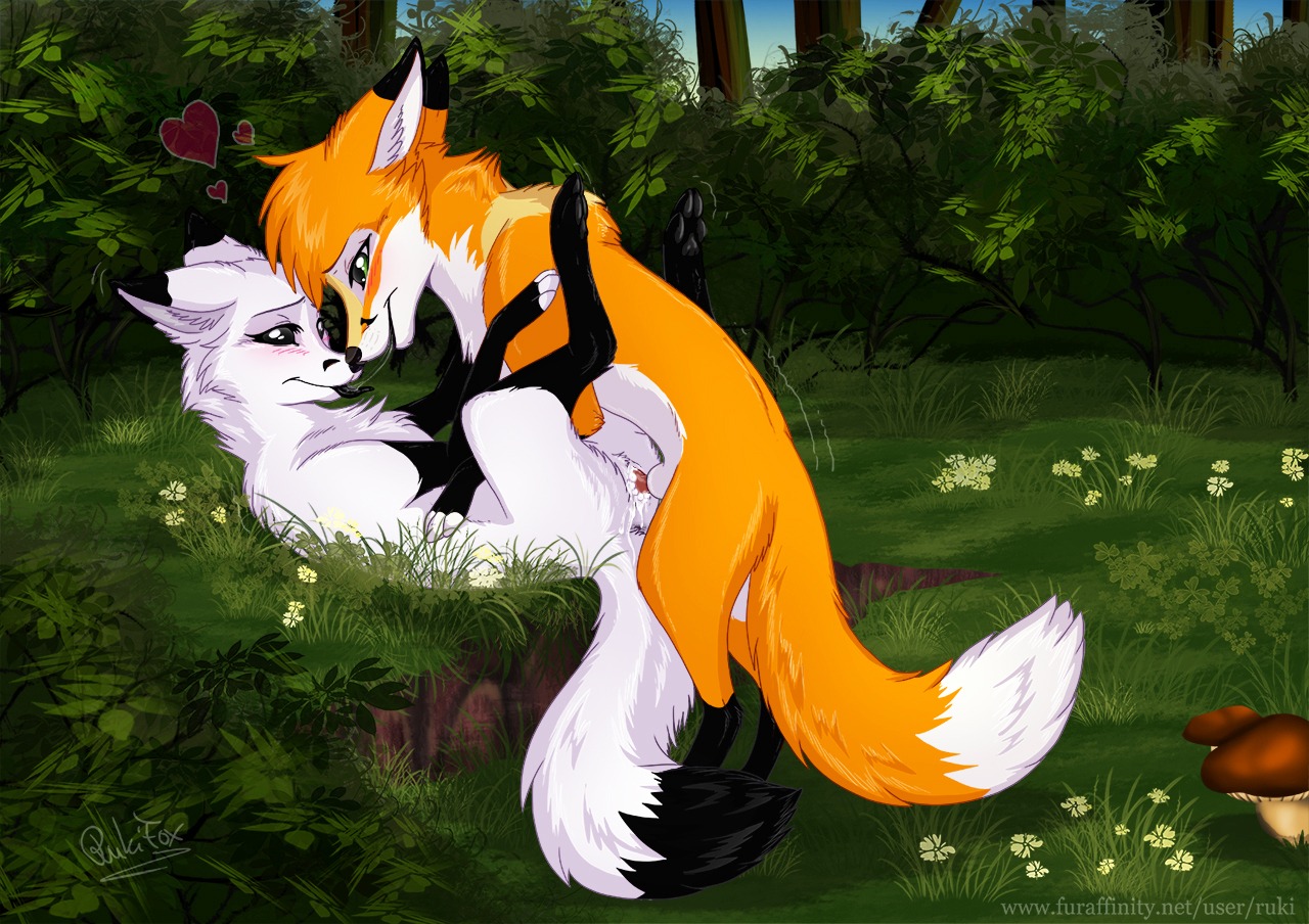 2014 animal_genitalia anus barefoot blush bodily_fluids butt canid canine cum cum_in_vagina cum_inside detailed_background duo e621 erection feet female female_penetrated feral forest fox fur genital_fluids genitals grass heart_symbol knot knotting looking_down lying male male/female male_penetrating male_penetrating_female mammal nature nude on_back open_mouth orgasm outside pawpads paws penetration penile penile_penetration penis penis_in_vagina plant raised_leg rukifox saliva sex text tongue tongue_out tree url vaginal vaginal_knotting vaginal_penetration vulva white_body white_fur