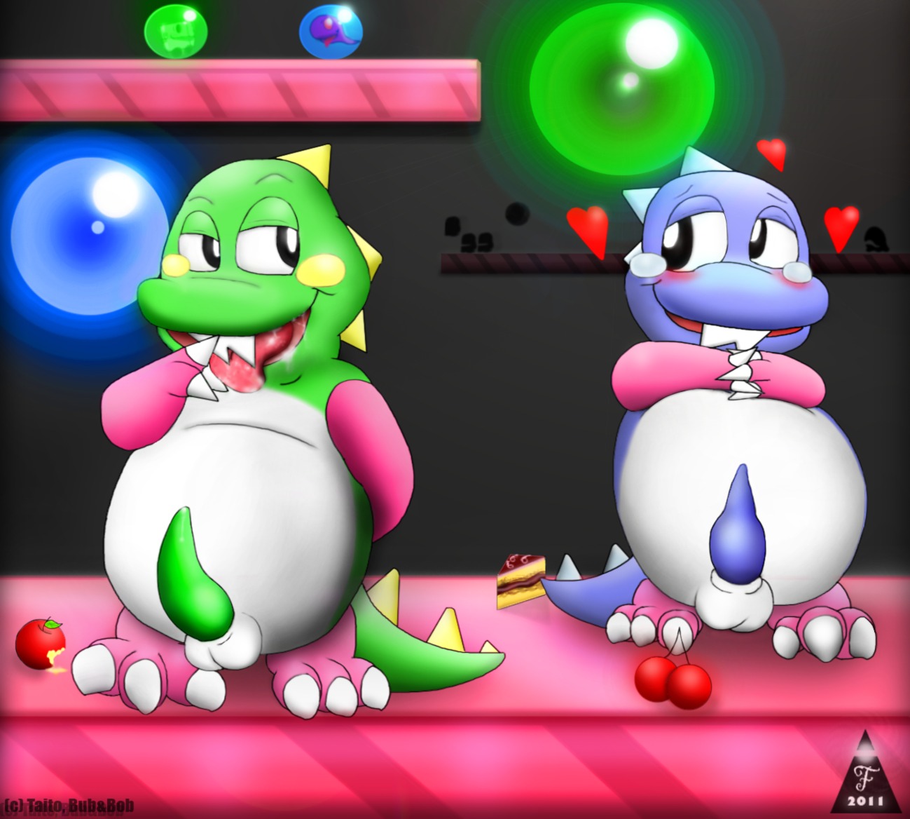 bob bobble bub bubble bubble_bobble male male_only rule34 taito