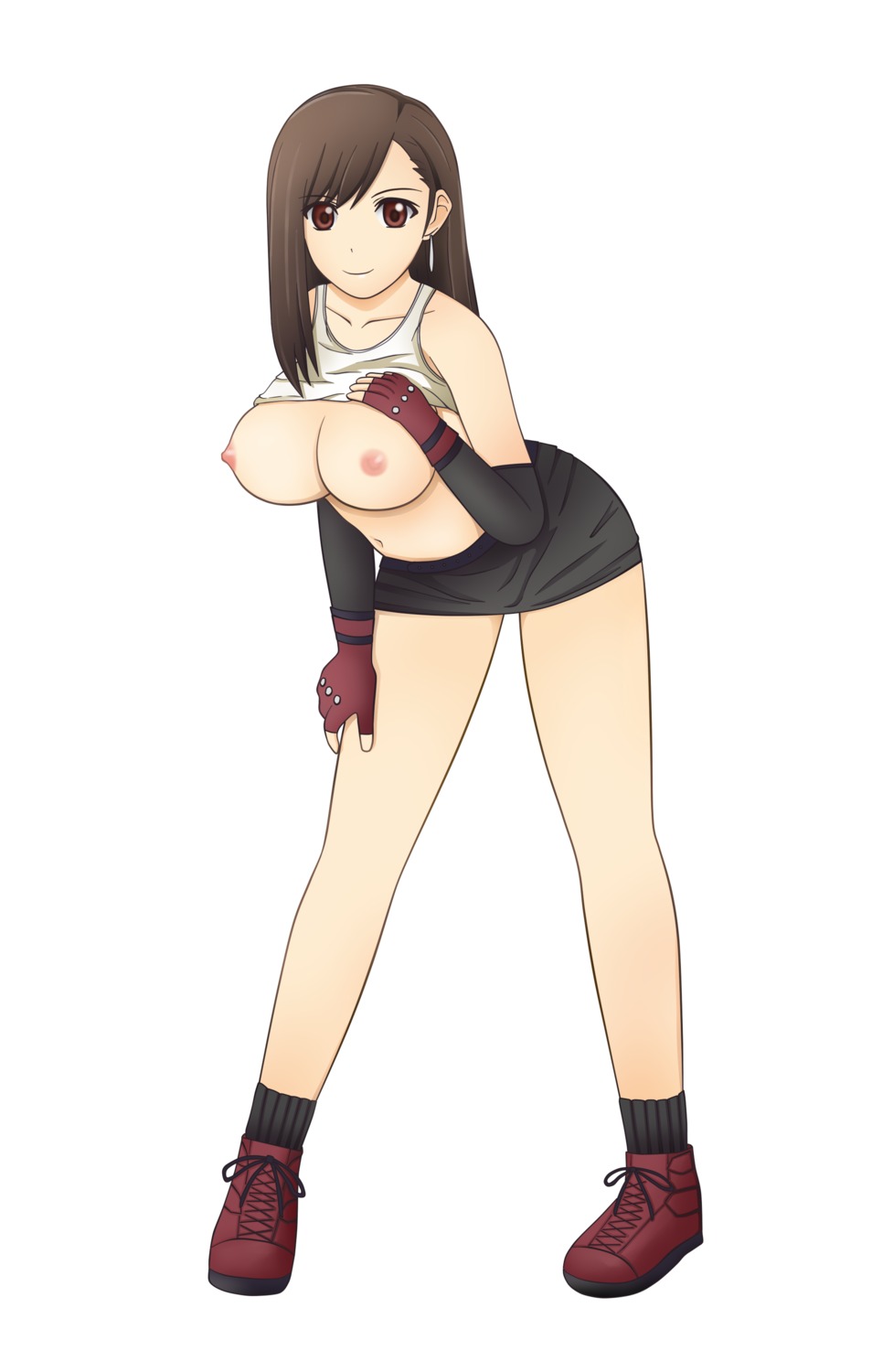 artist_request breasts female final_fantasy final_fantasy_vii high_resolution large_breasts nipples rule34 tifa_lockhart