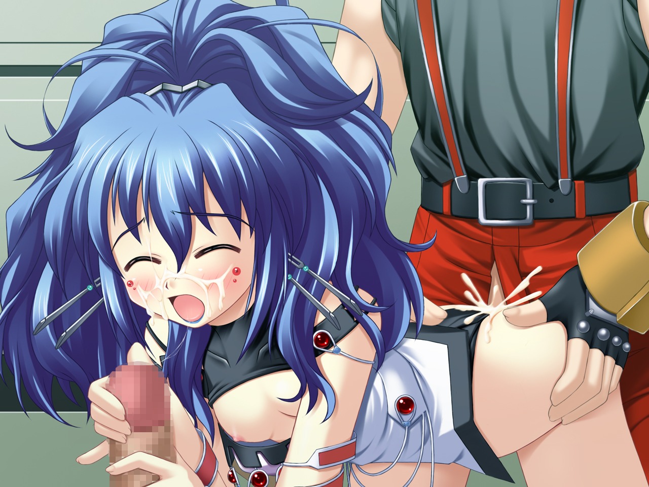 alfimi censored female kyosuke_nanbu marking_below_eyes rule34 super_robot_wars tagme