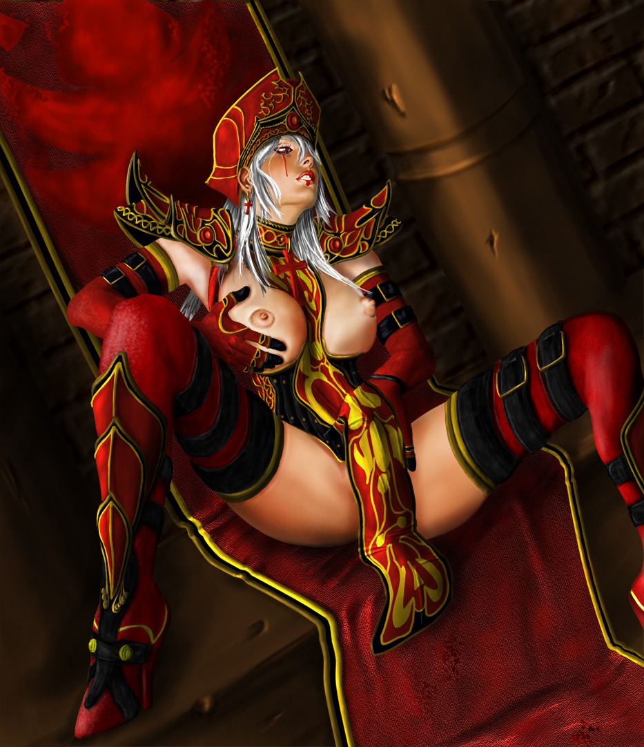 1girls 2d artist_request blizzard_entertainment breast_grab breasts cindercloth_pants eastern_kingdoms female female_only gloves hat human human_priest masturbation nipples priest_(warcraft) rule34 sally_whitemane scarlet_crusade scarlet_monastery solo source_request spread_legs tears thighhighs tirisfal warcraft white_hair world_of_warcraft year_request